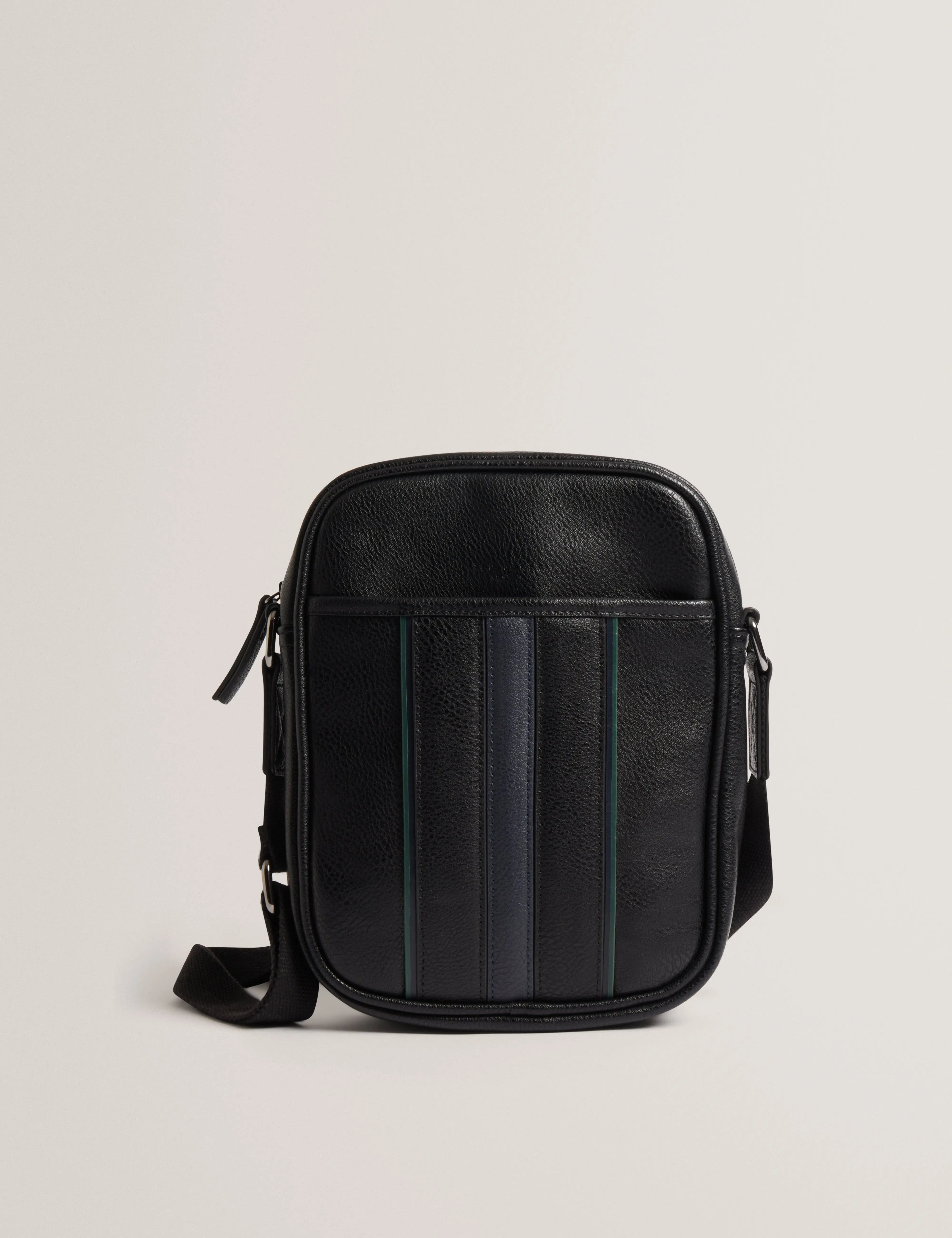 KEIIGAN: Stripe PU Flight Bag - Bellabags Ted Baker