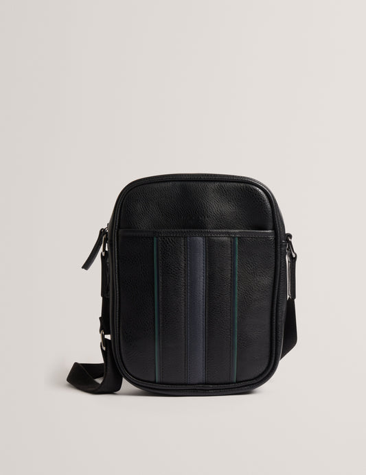 KEIIGAN: Stripe PU Flight Bag Ted Baker South Africa