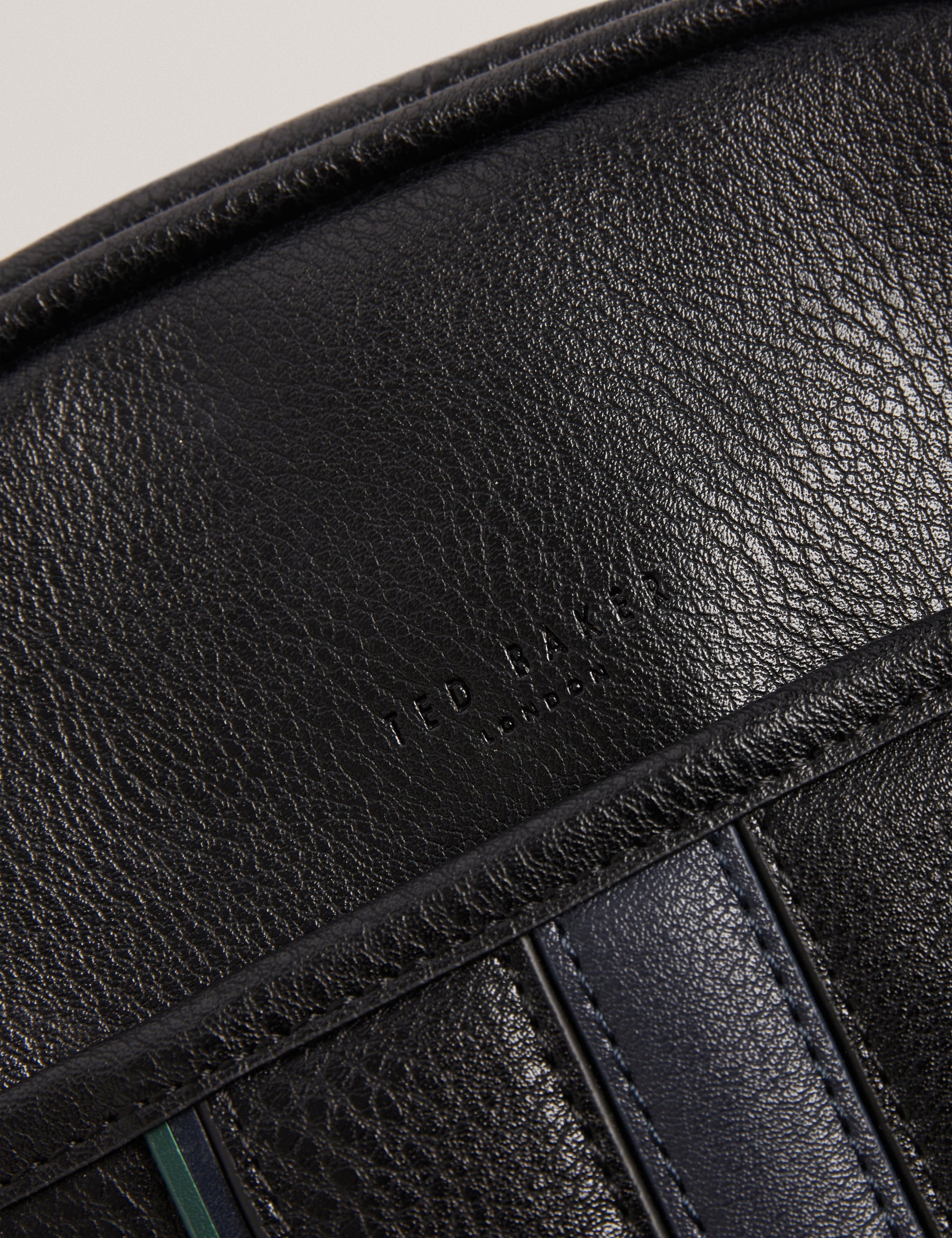 KEIIGAN: Stripe PU Flight Bag Ted Baker South Africa