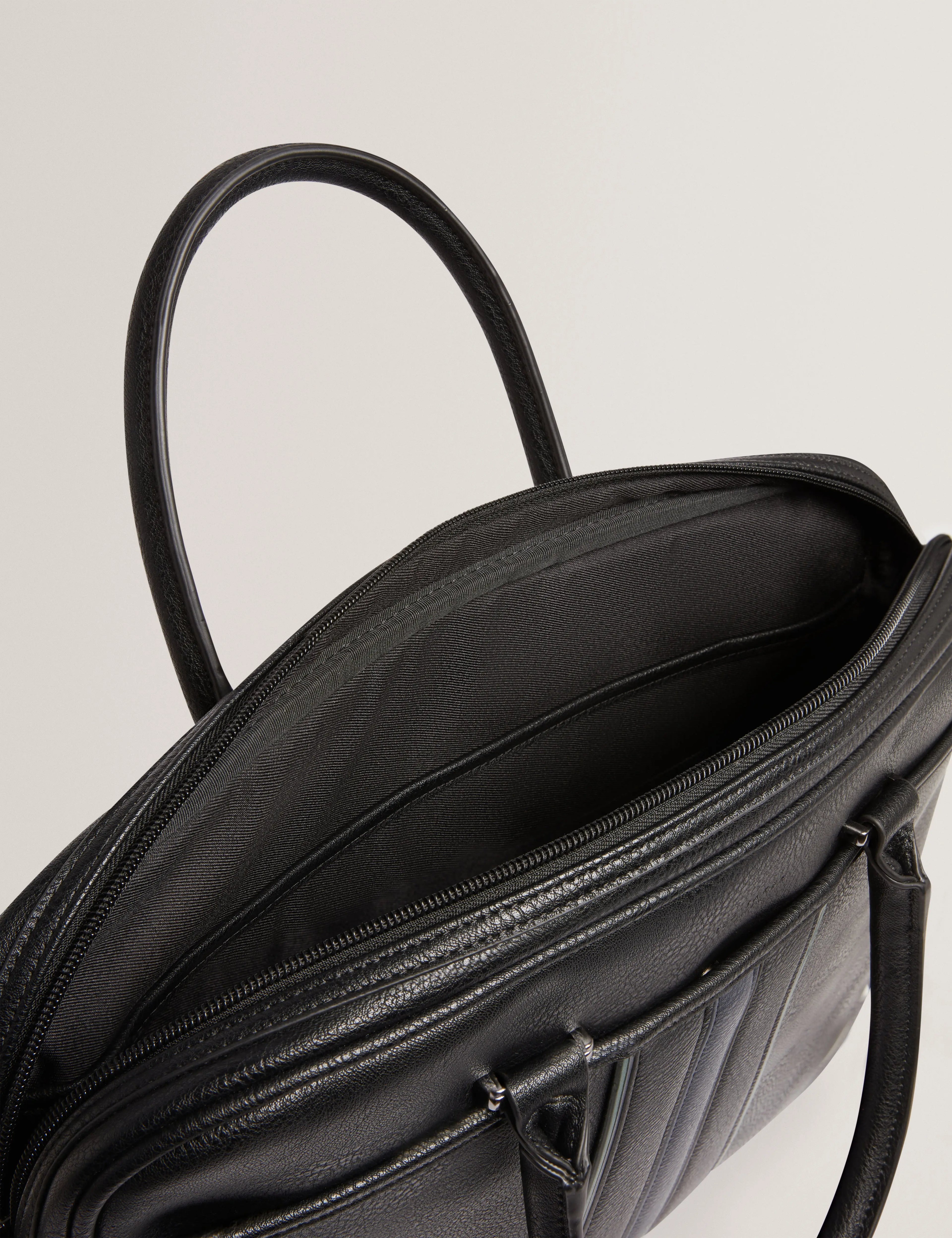 KENRIIK: Stripe PU Document Bag - Bellabags Ted Baker