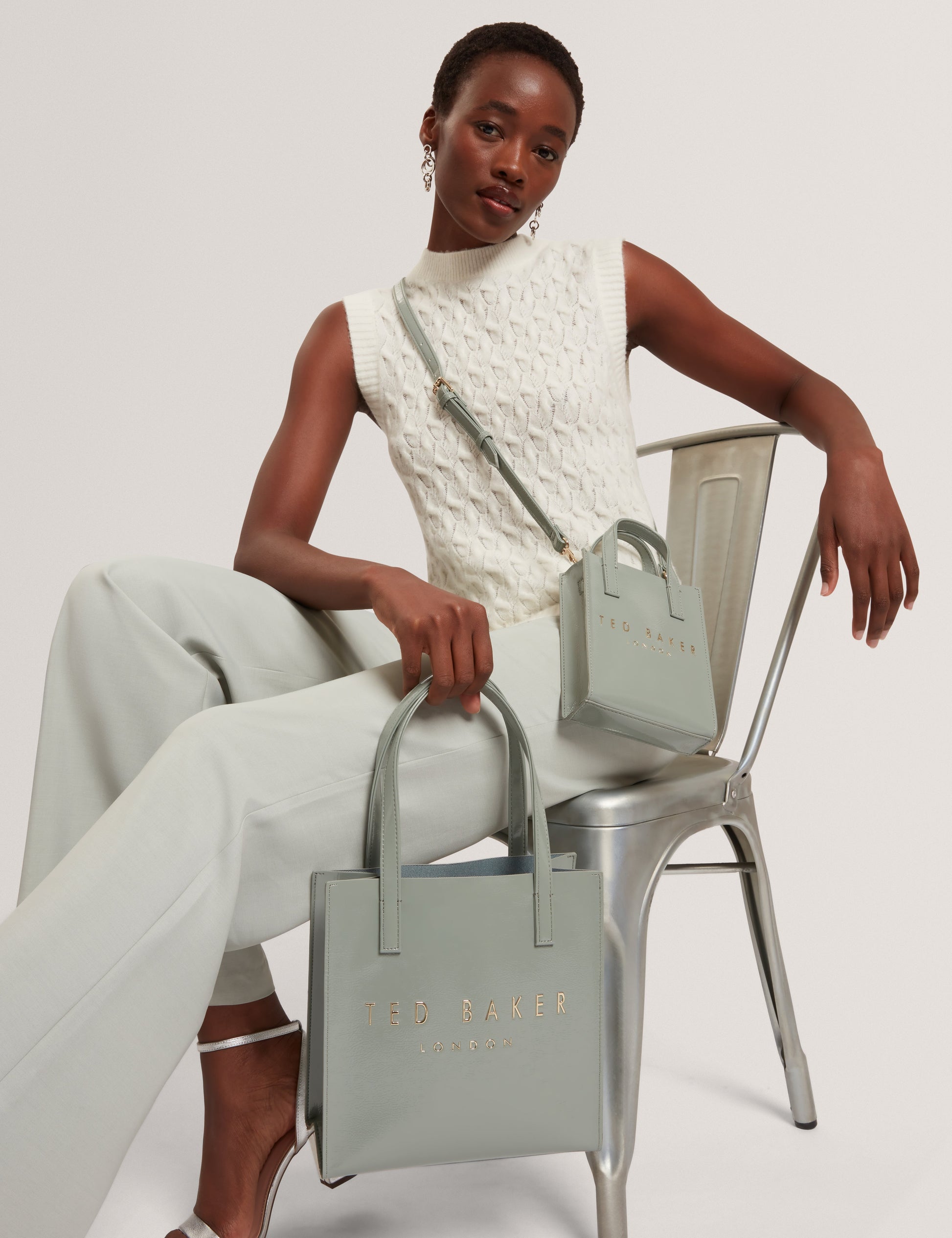 CRINION: Crinkle Small Icon Bag Ted Baker South Africa