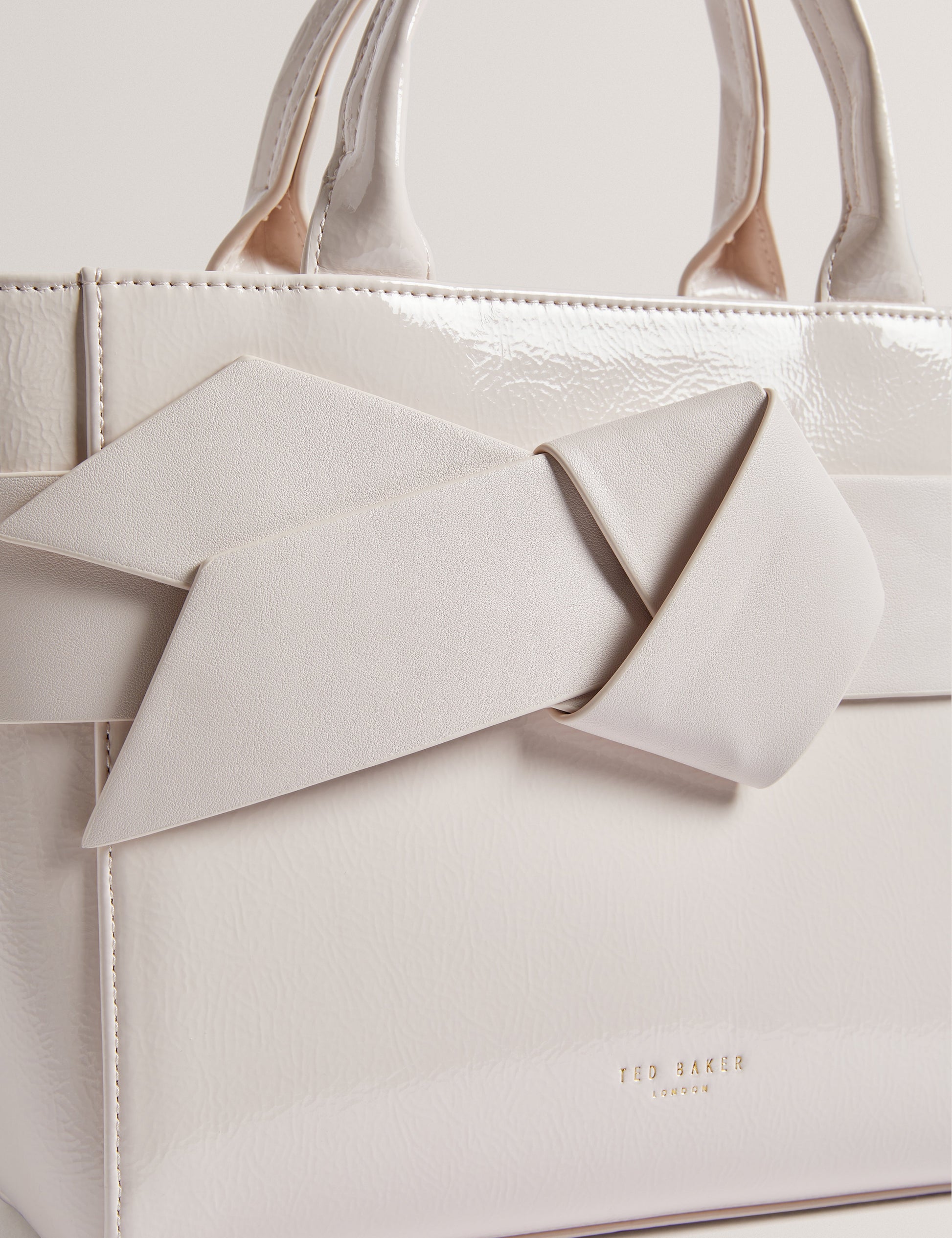 Women's JIMSA-Knot Bow Crossbody Bag Ivory Ted Baker South Africa
