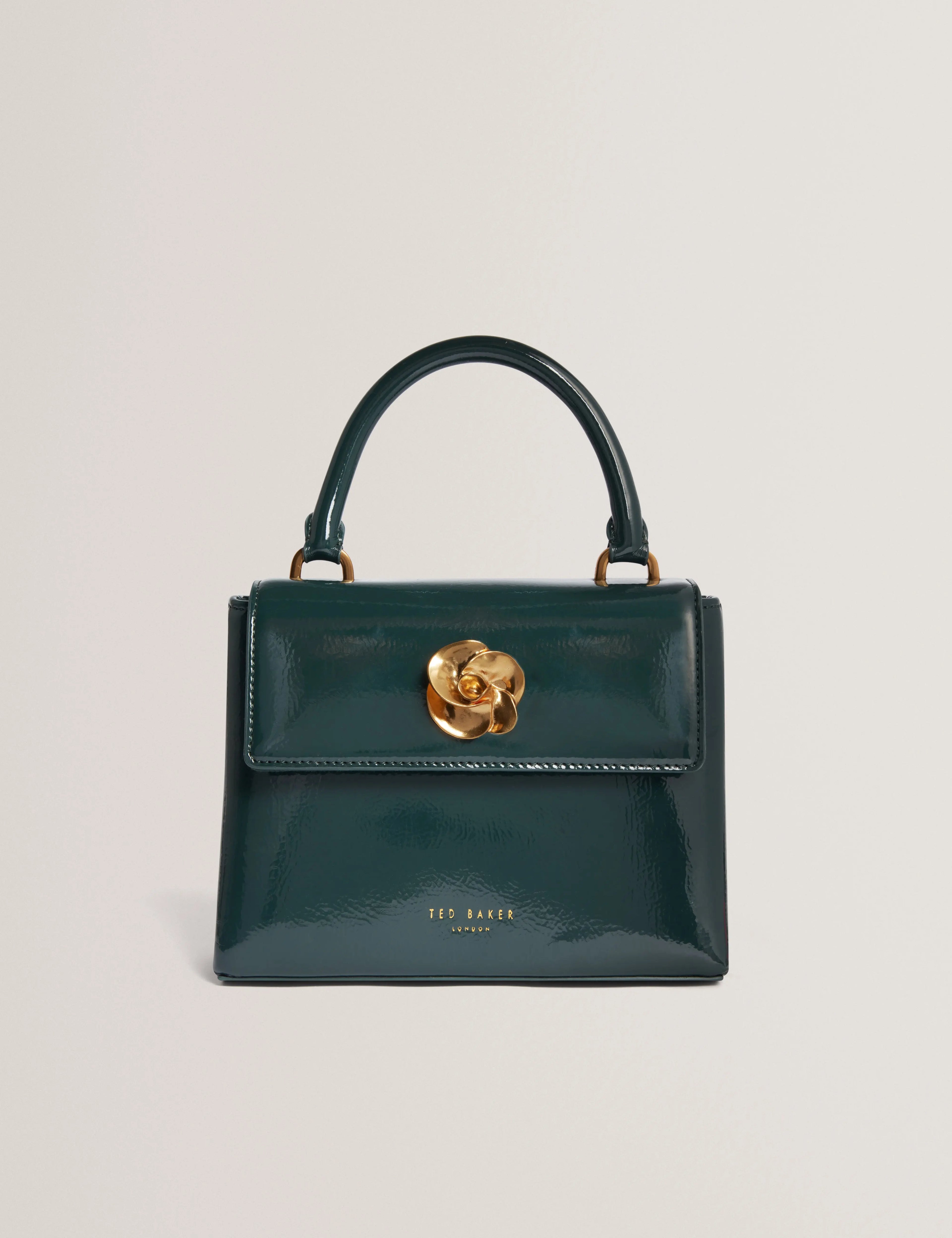 ROSEAU: Rose Detail Mini Crinkle Bag - Bellabags Ted Baker