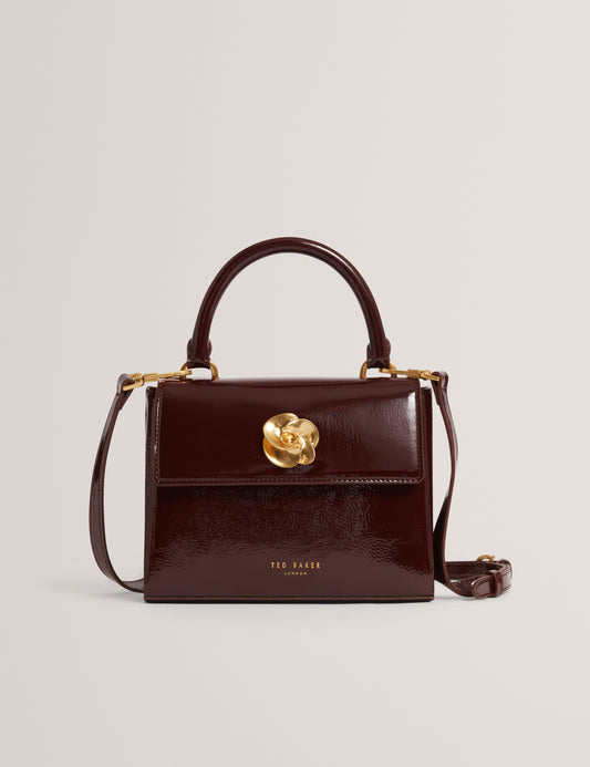 ROSEAU: Rose Detail Mini Crinkle Bag Ted Baker South Africa