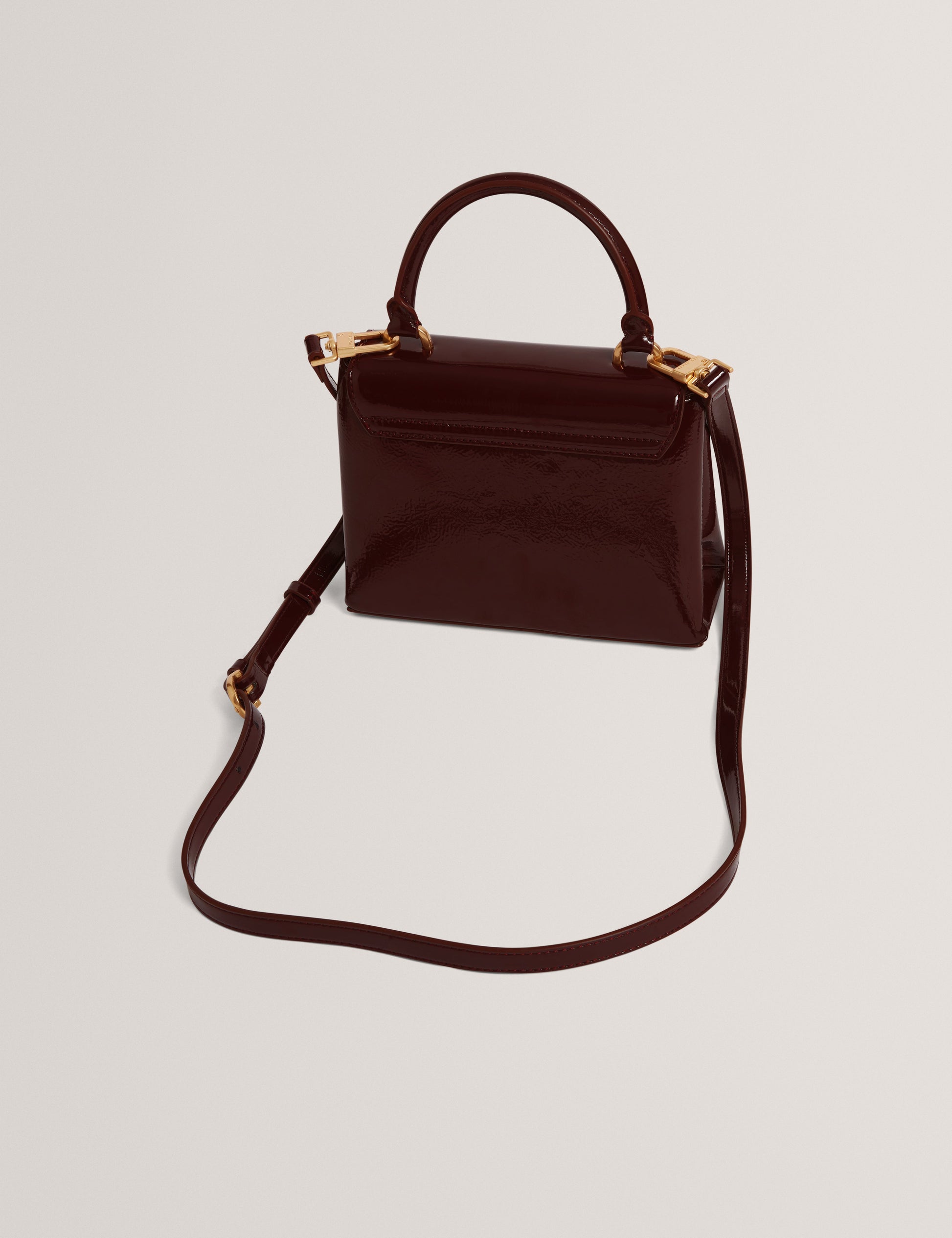 ROSEAU: Rose Detail Mini Crinkle Bag Ted Baker South Africa