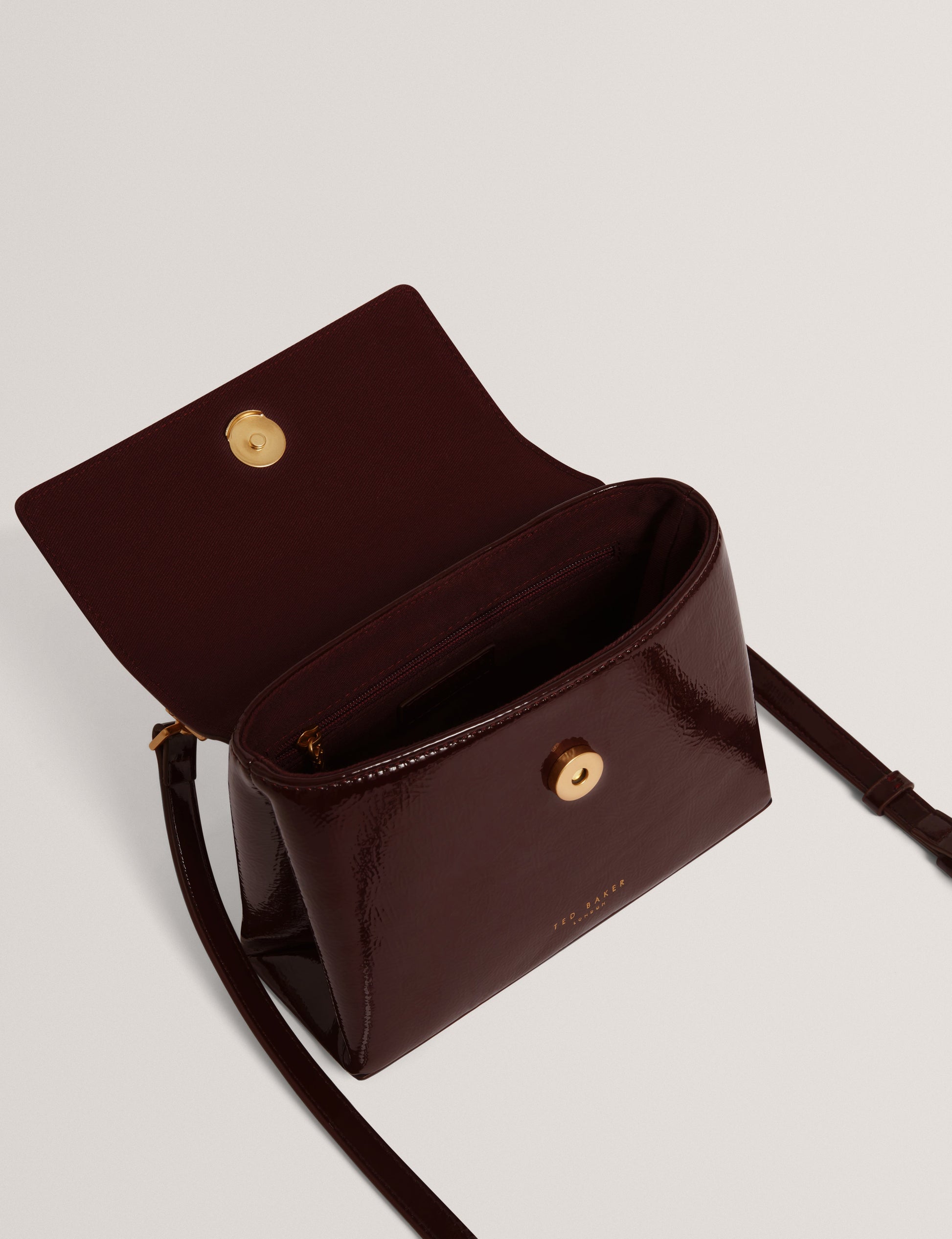 ROSEAU: Rose Detail Mini Crinkle Bag Ted Baker South Africa