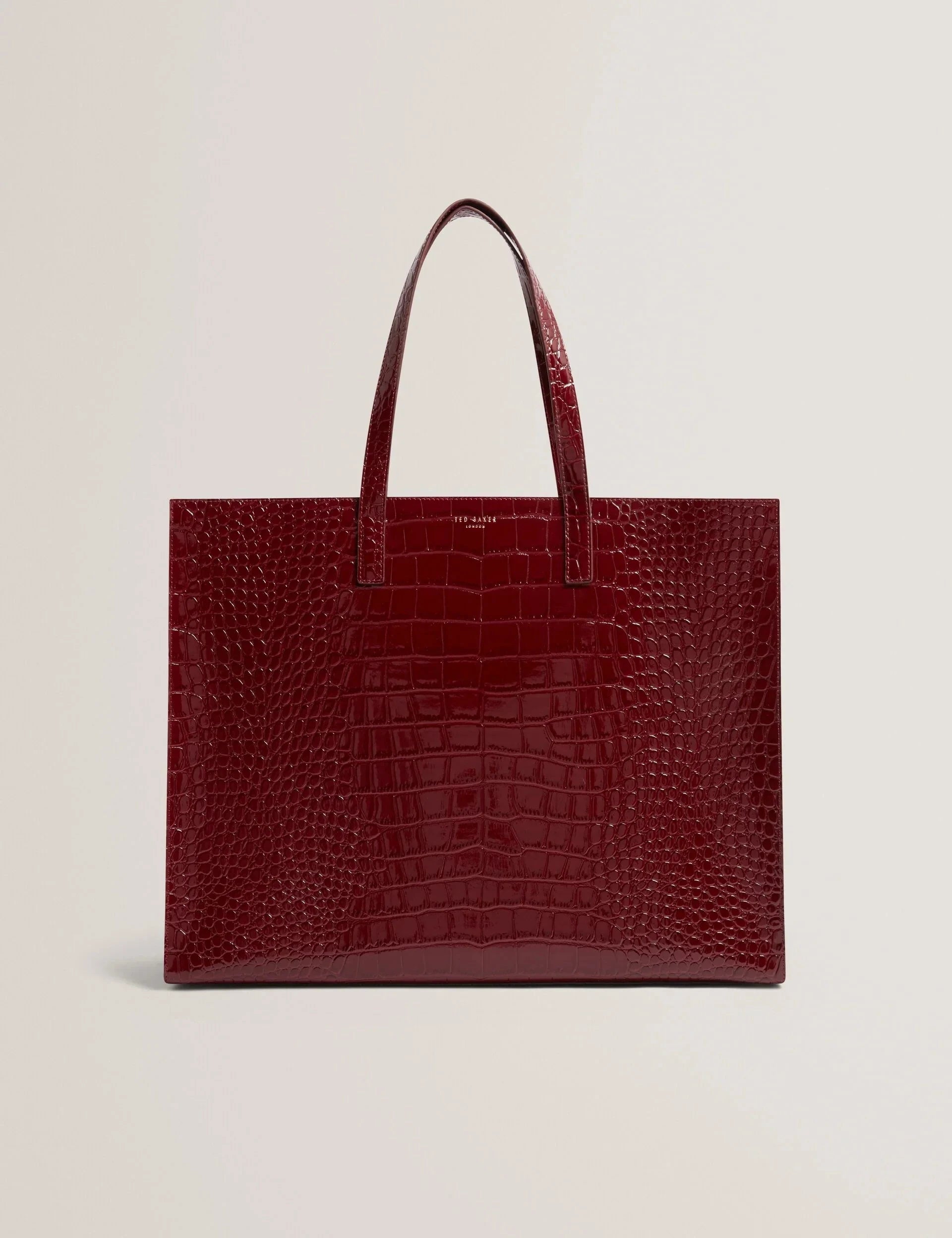 WELLMA: Croc Effect Extra Large Icon Bag Ted Baker South Africa