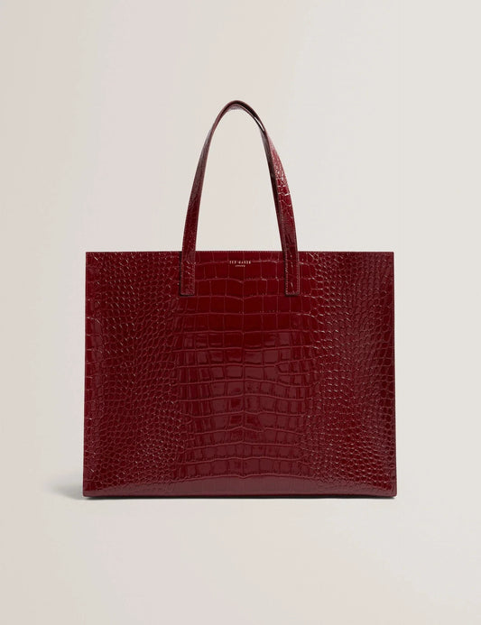 WELLMA: Croc Effect Extra Large Icon Bag Ted Baker South Africa