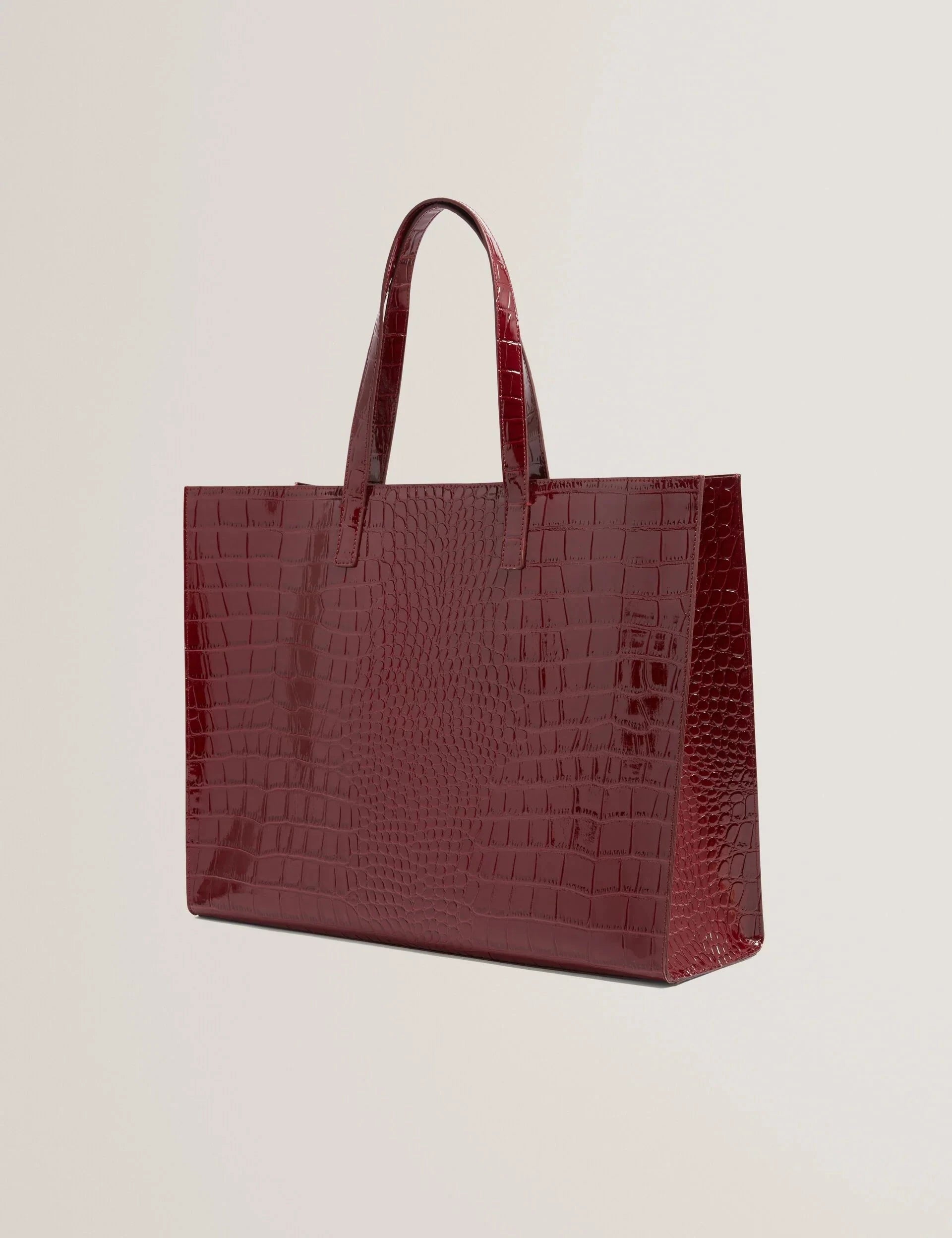 WELLMA: Croc Effect Extra Large Icon Bag Ted Baker South Africa