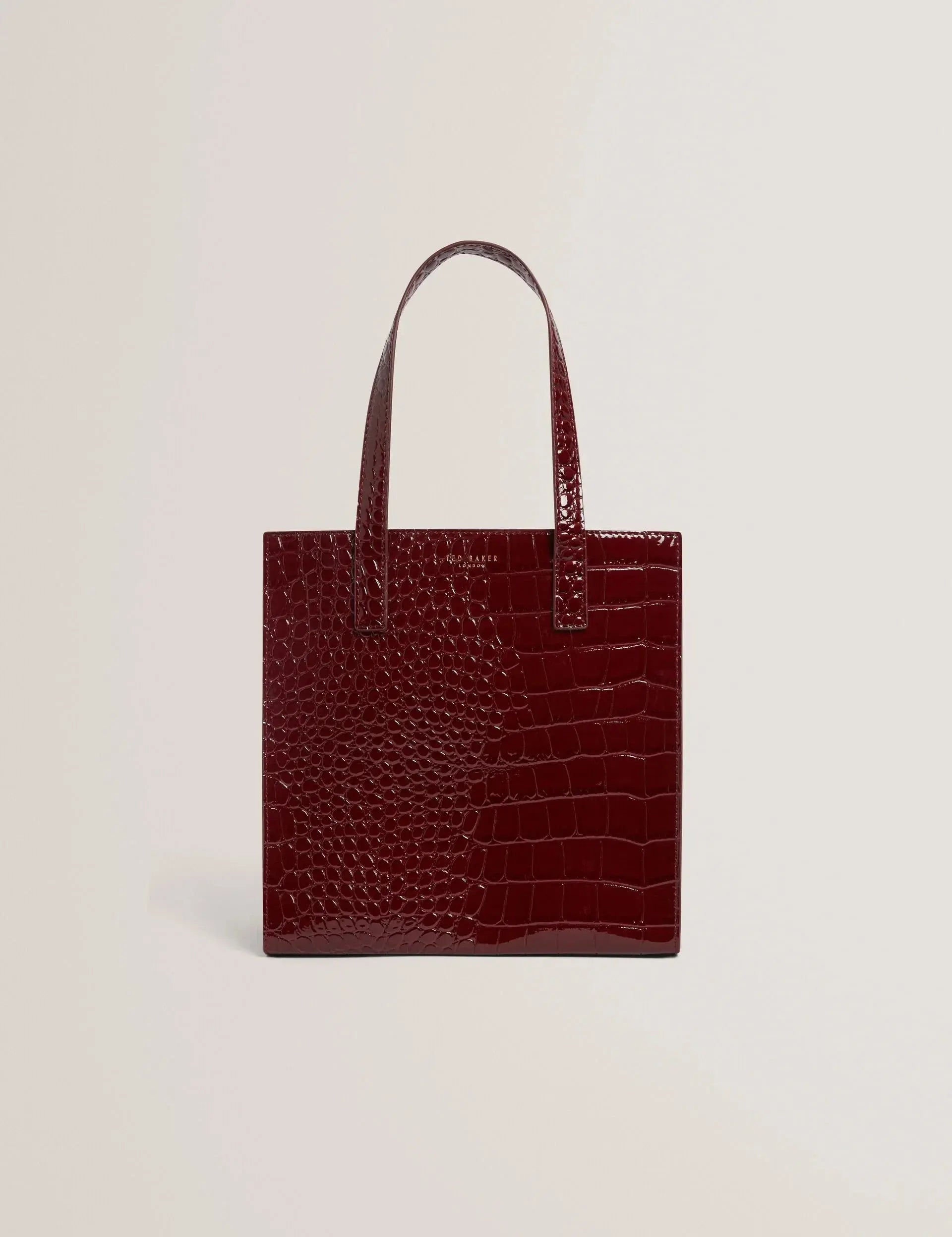 WENONAA: Croc Effect Small Icon Bag - Bellabags Ted Baker