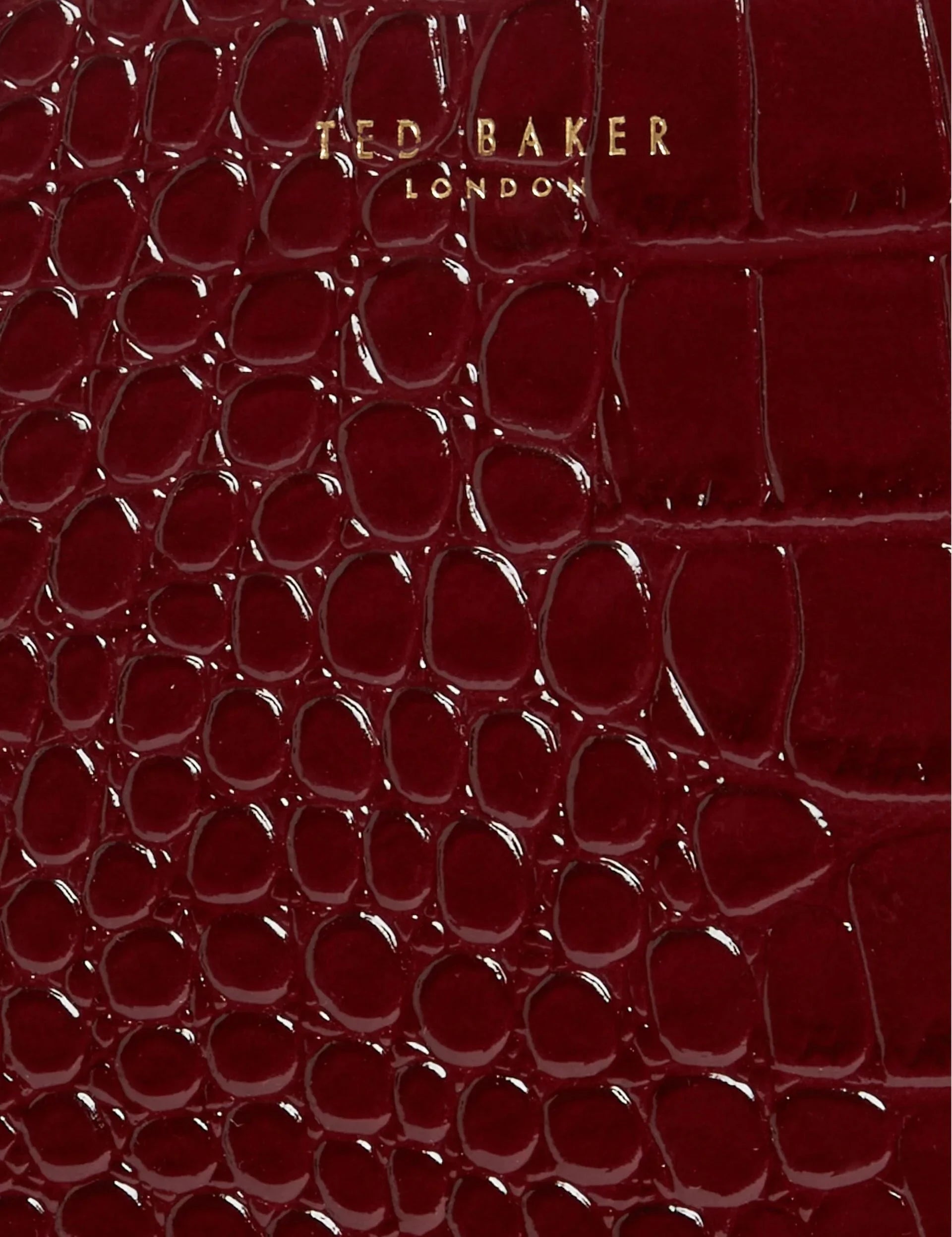 WENONAA: Croc Effect Small Icon Bag Ted Baker South Africa
