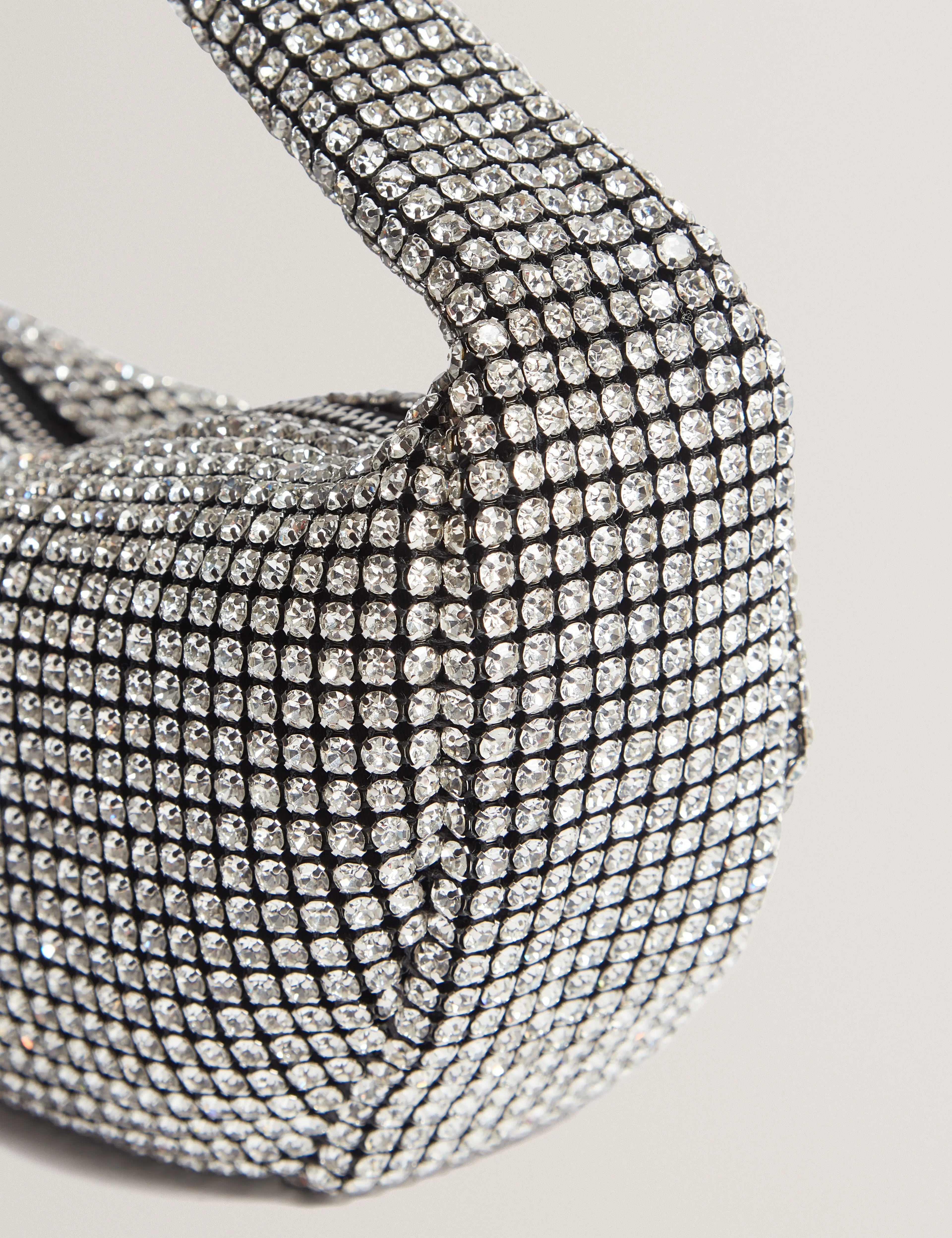 CRYSTIZ: Medium Crystal Slouchy Hobo Bag - Bellabags Ted Baker