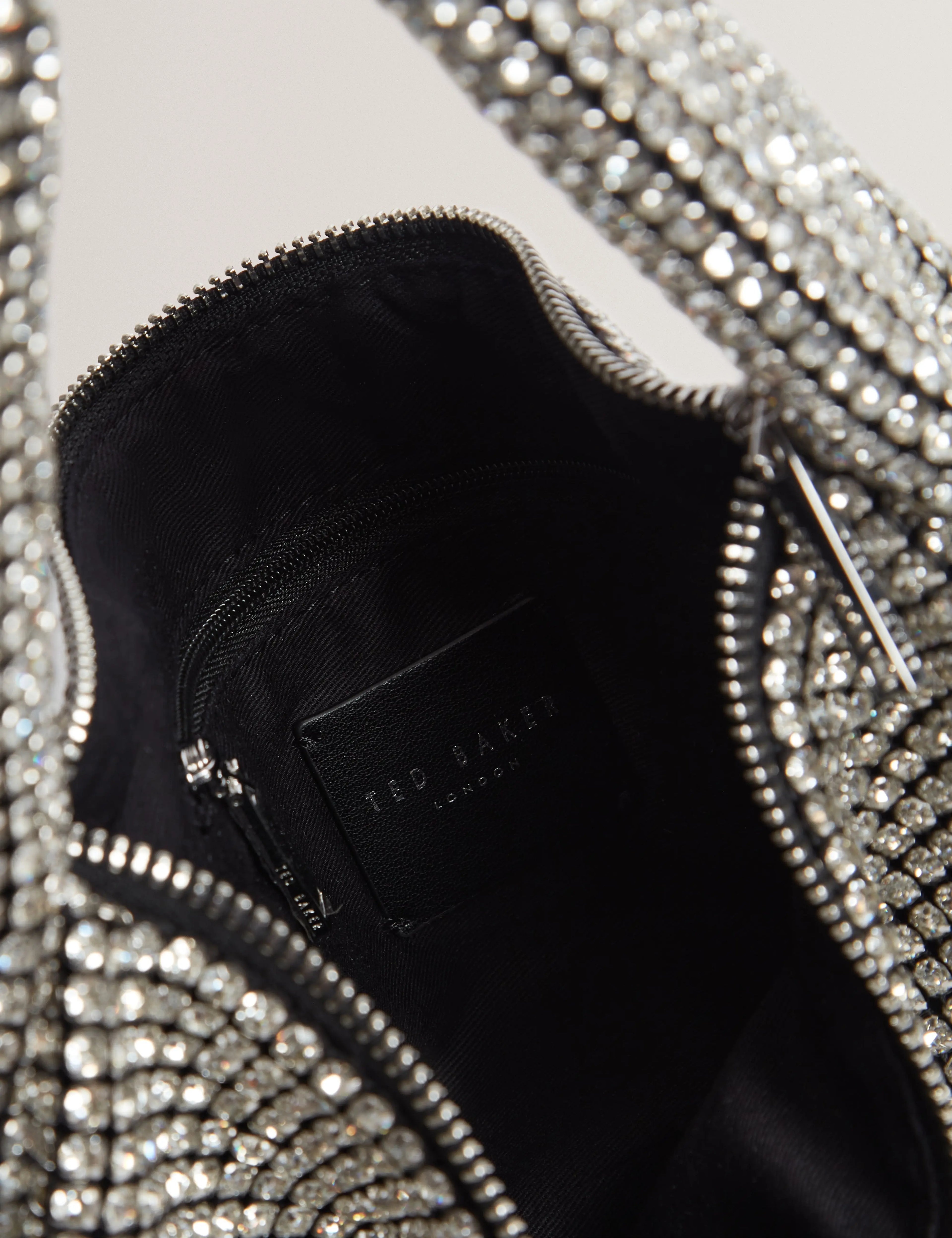 CRYSTIZ: Medium Crystal Slouchy Hobo Bag - Bellabags Ted Baker