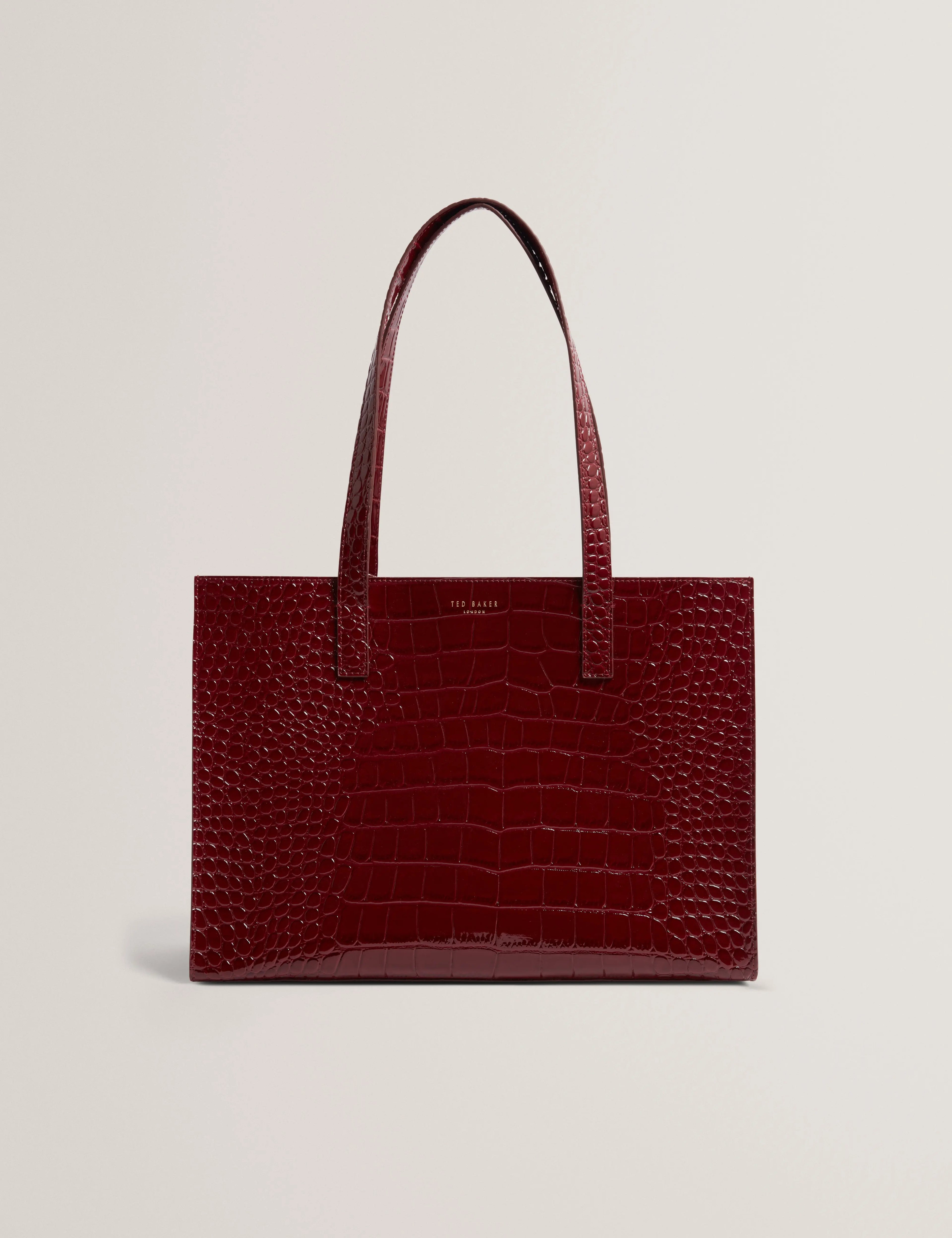WELONA: Elongated Croc Icon Bag - Bellabags Ted Baker