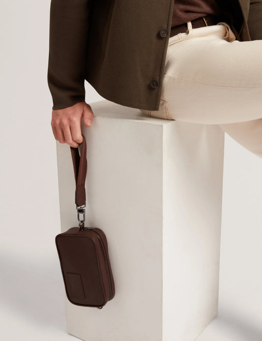 GRIFIN: Leather Crossbody Bag - Bellabags Ted Baker