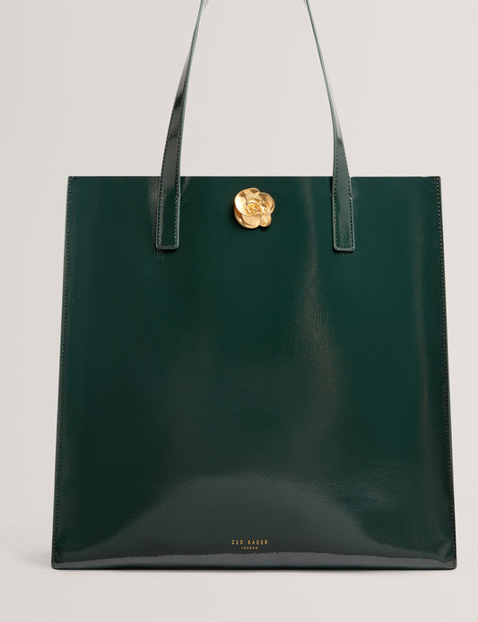 ROSENNI: Rose Detail Crinkle Large Tote Bag Ted Baker South Africa