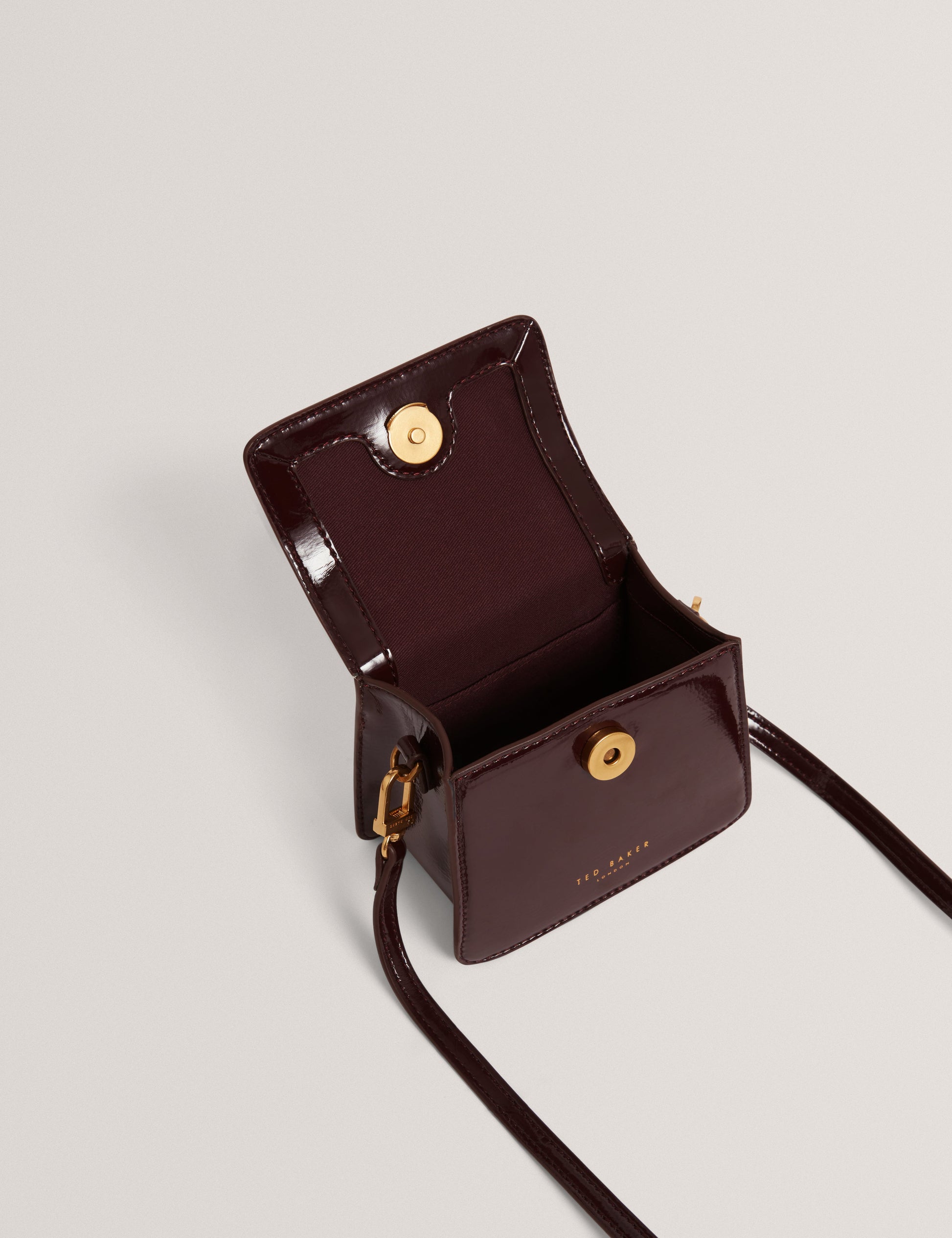 ROSELAH: Rose Detail Square Mini Top Handle Bag Ted Baker South Africa
