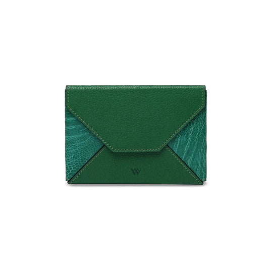 Green Ohio Ostrich Leather Passport Holder Bellabags Bellabags
