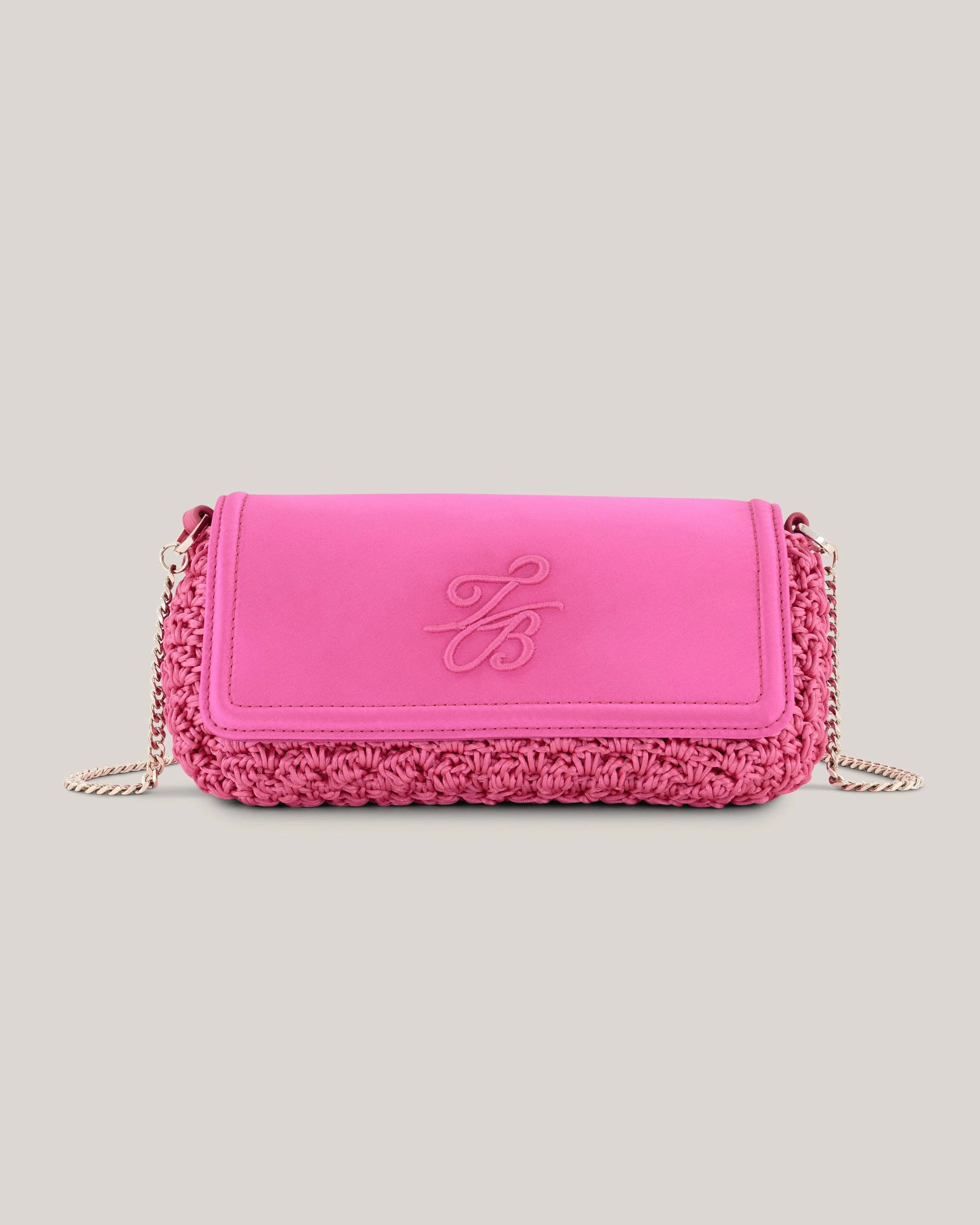 Women's EVAALIN-Embroidered Crochet Cross Body Brt-Pink Ted Baker South Africa