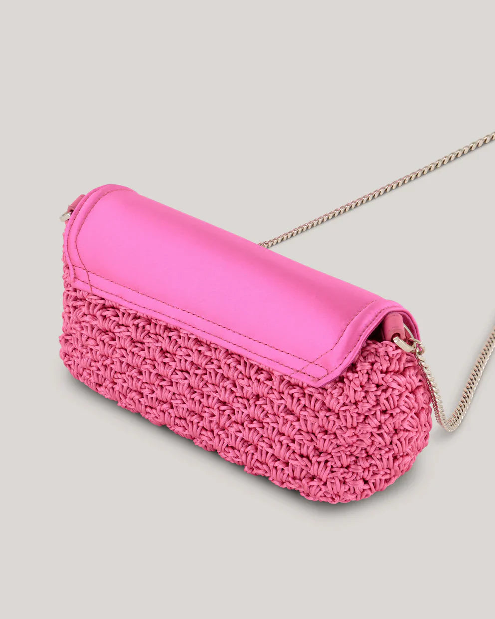 Women's EVAALIN-Embroidered Crochet Cross Body Brt-Pink Ted Baker South Africa Bellabags