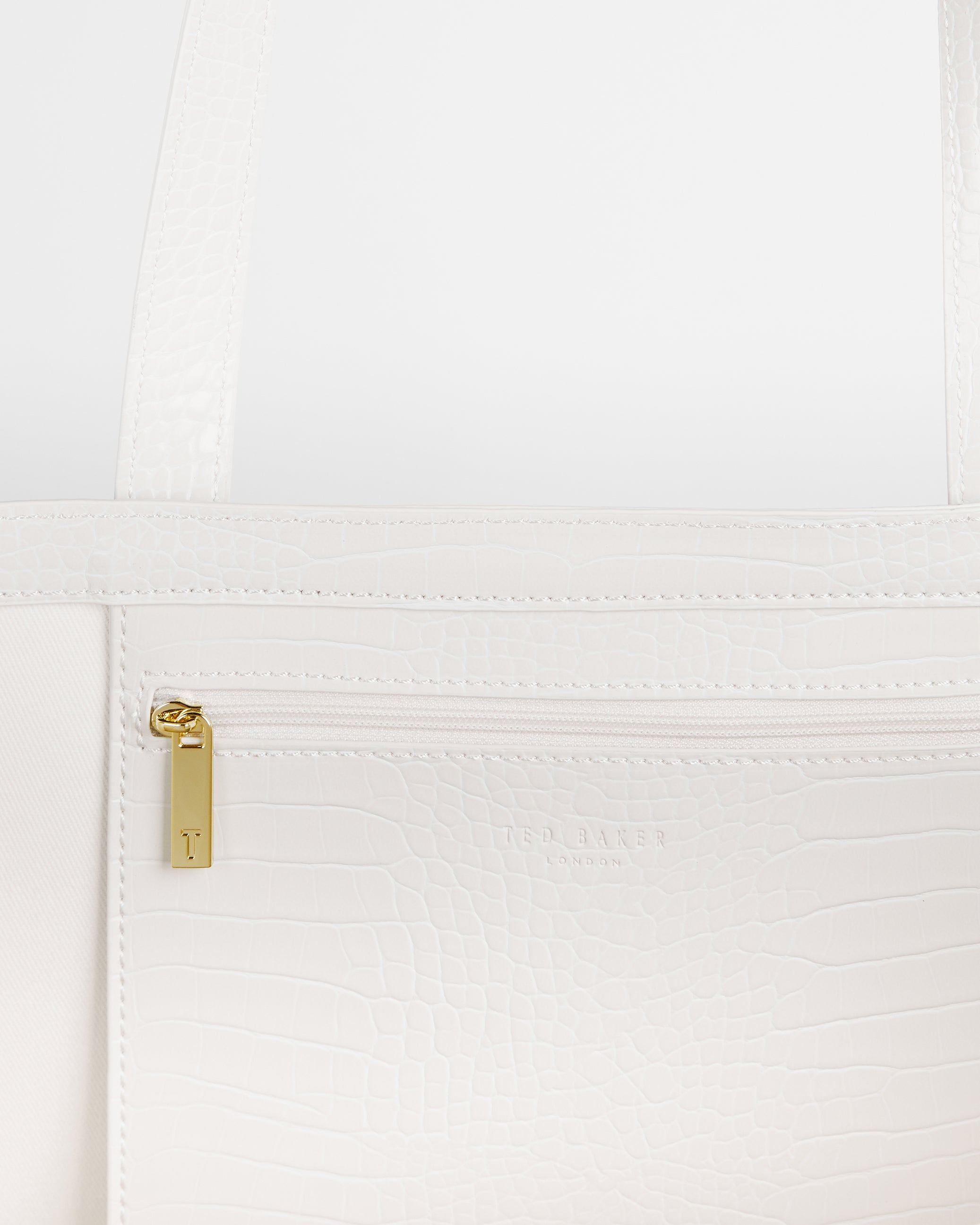 Women's Allicon-Croc Effect Extra Large Icon Bag Nude Ted Baker Bellabags