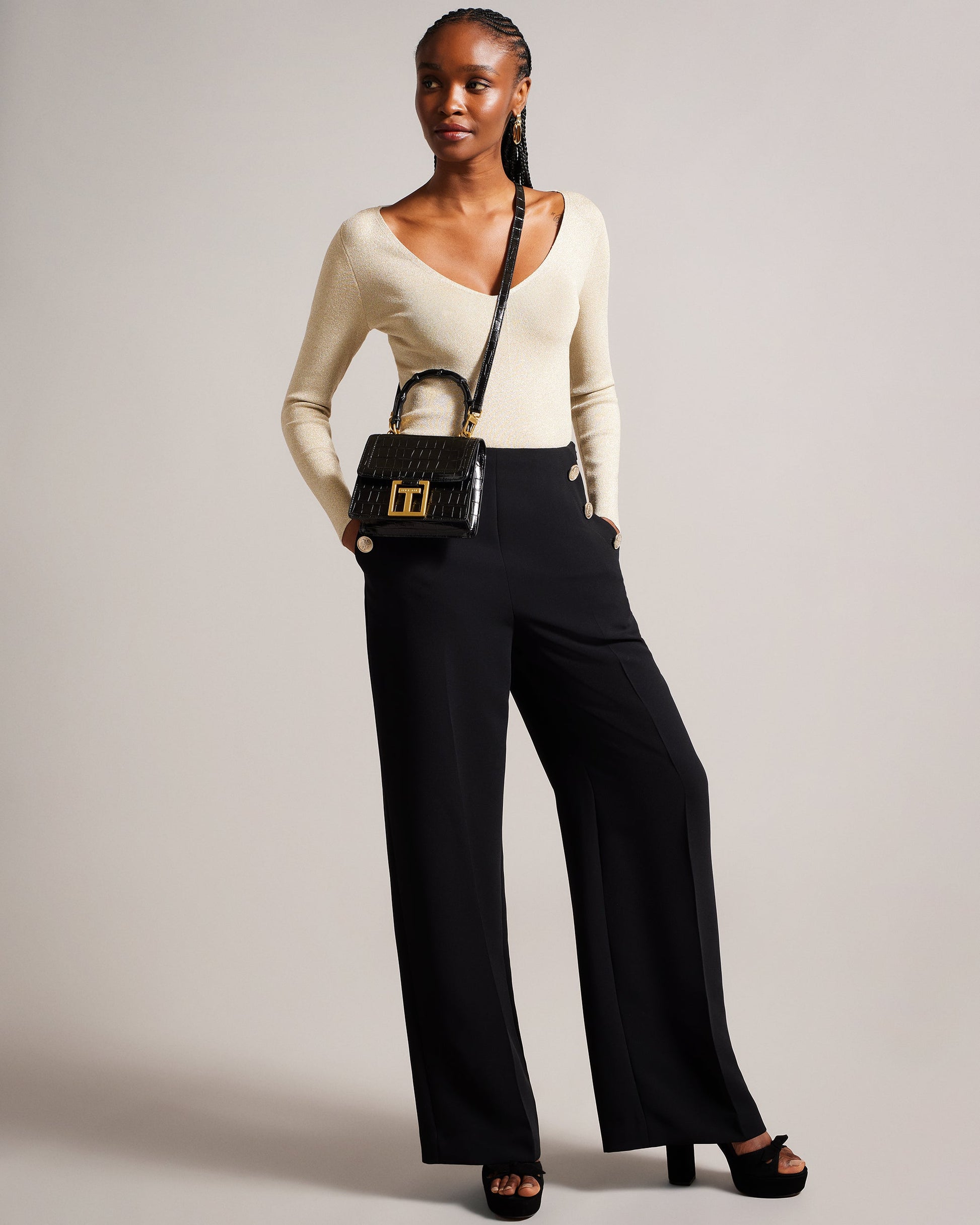 Women's Aalicce Black Ted Baker South Africa