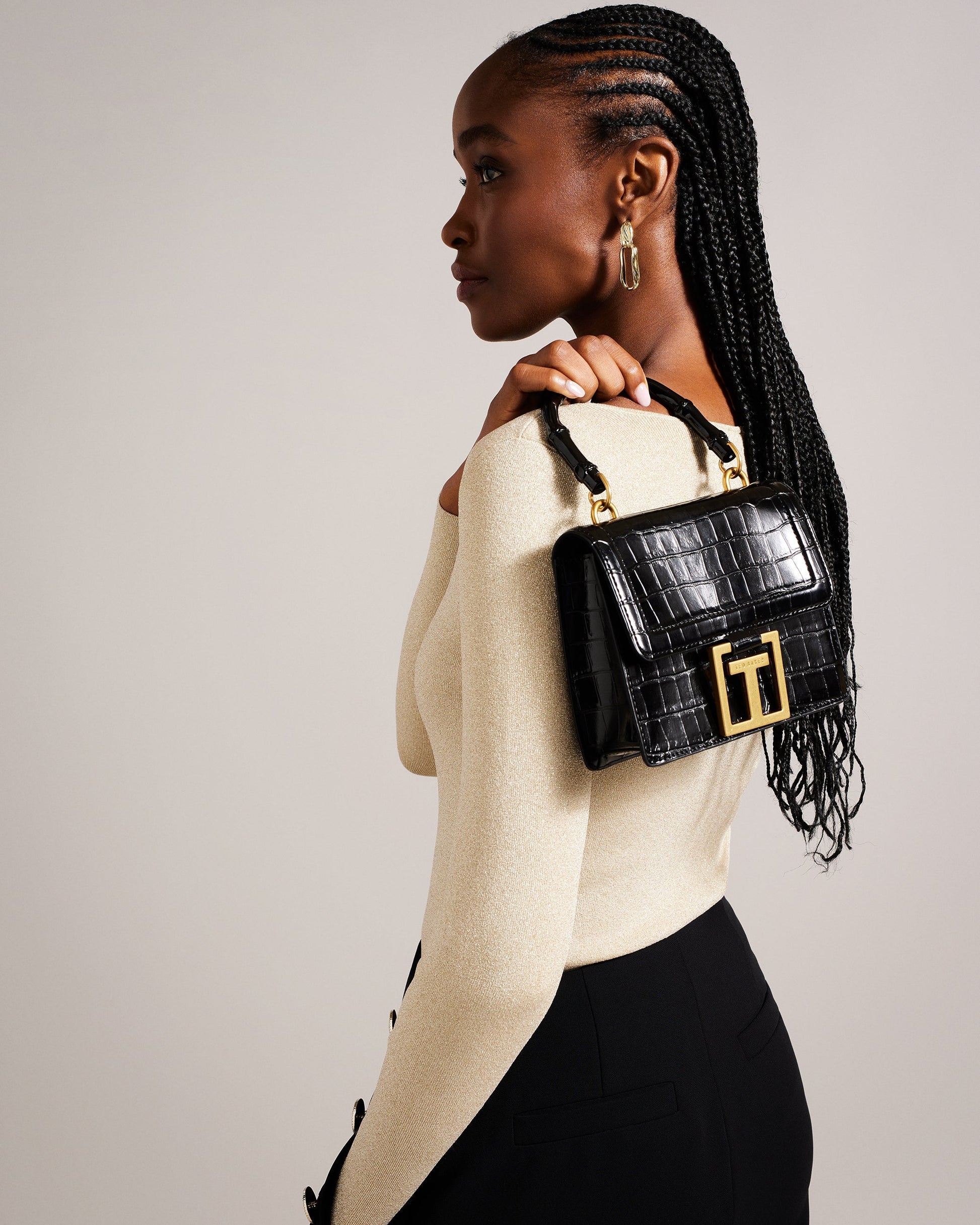 Women's Aalicce Black Ted Baker South Africa