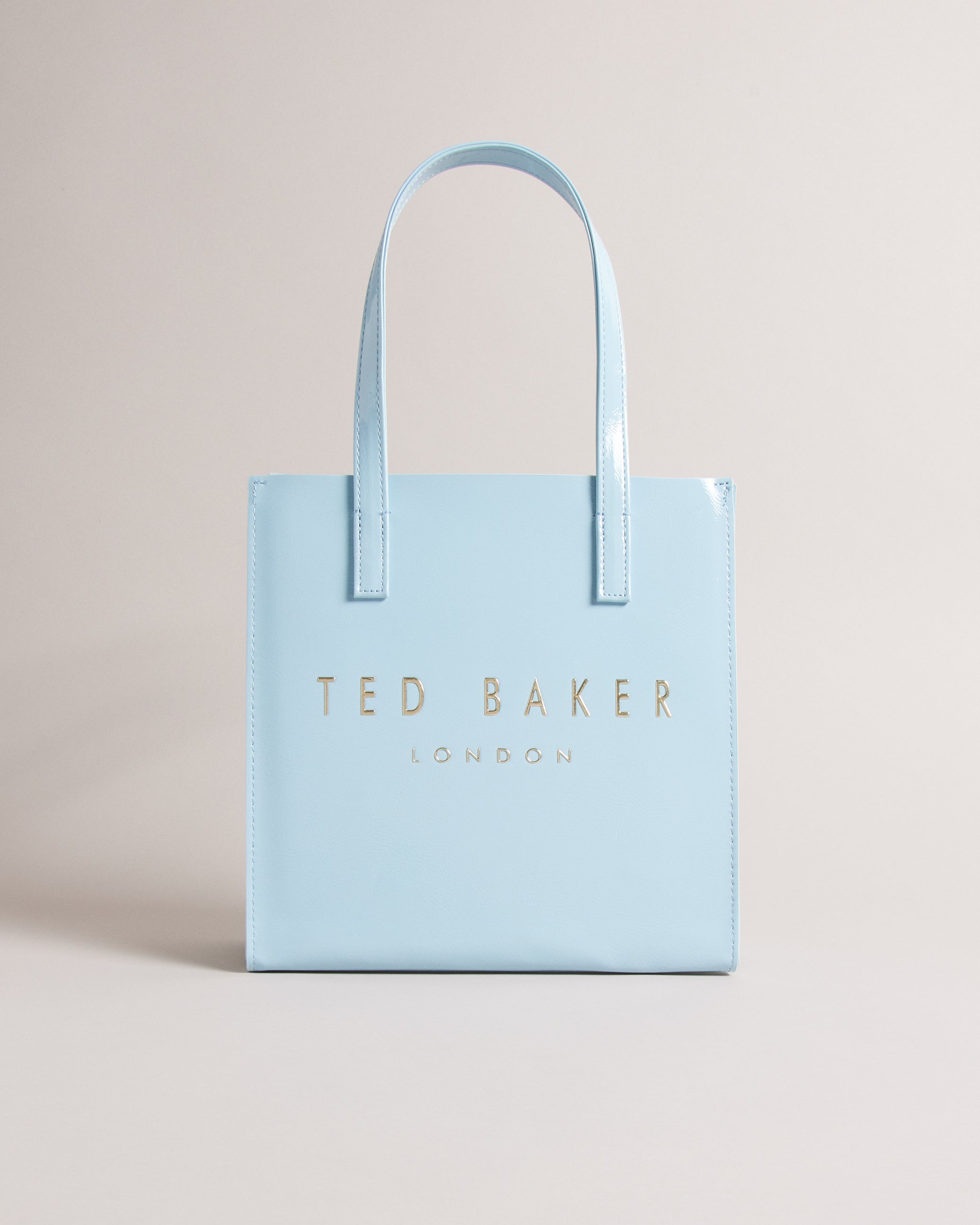 Women's CRINION-Crinkle Small Icon Bag Lt-Blue Ted Baker South Africa Bellabags