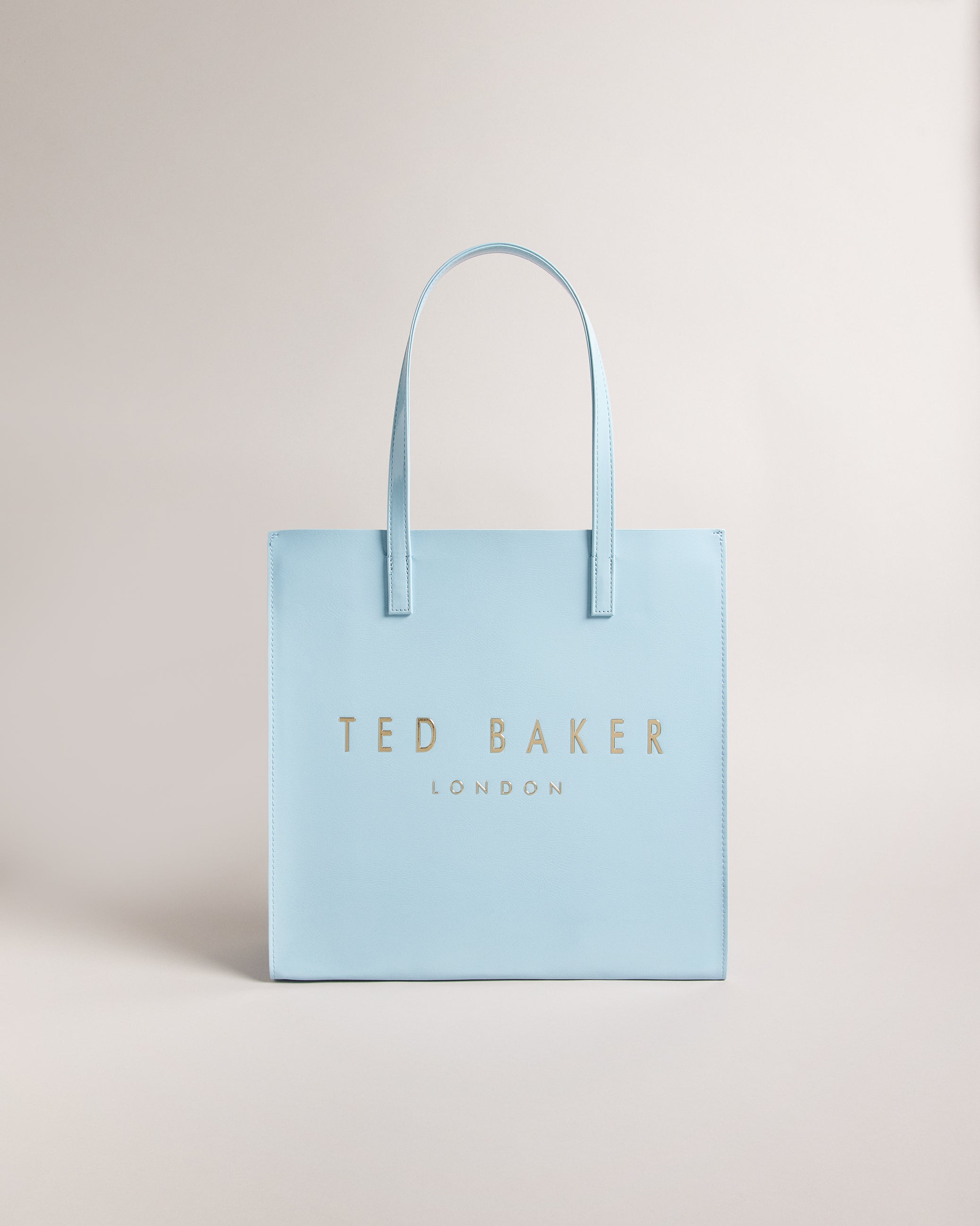 Women's CRINKON-Crinkle Large Icon Bag Lt-Blue Ted Baker South Africa Bellabags