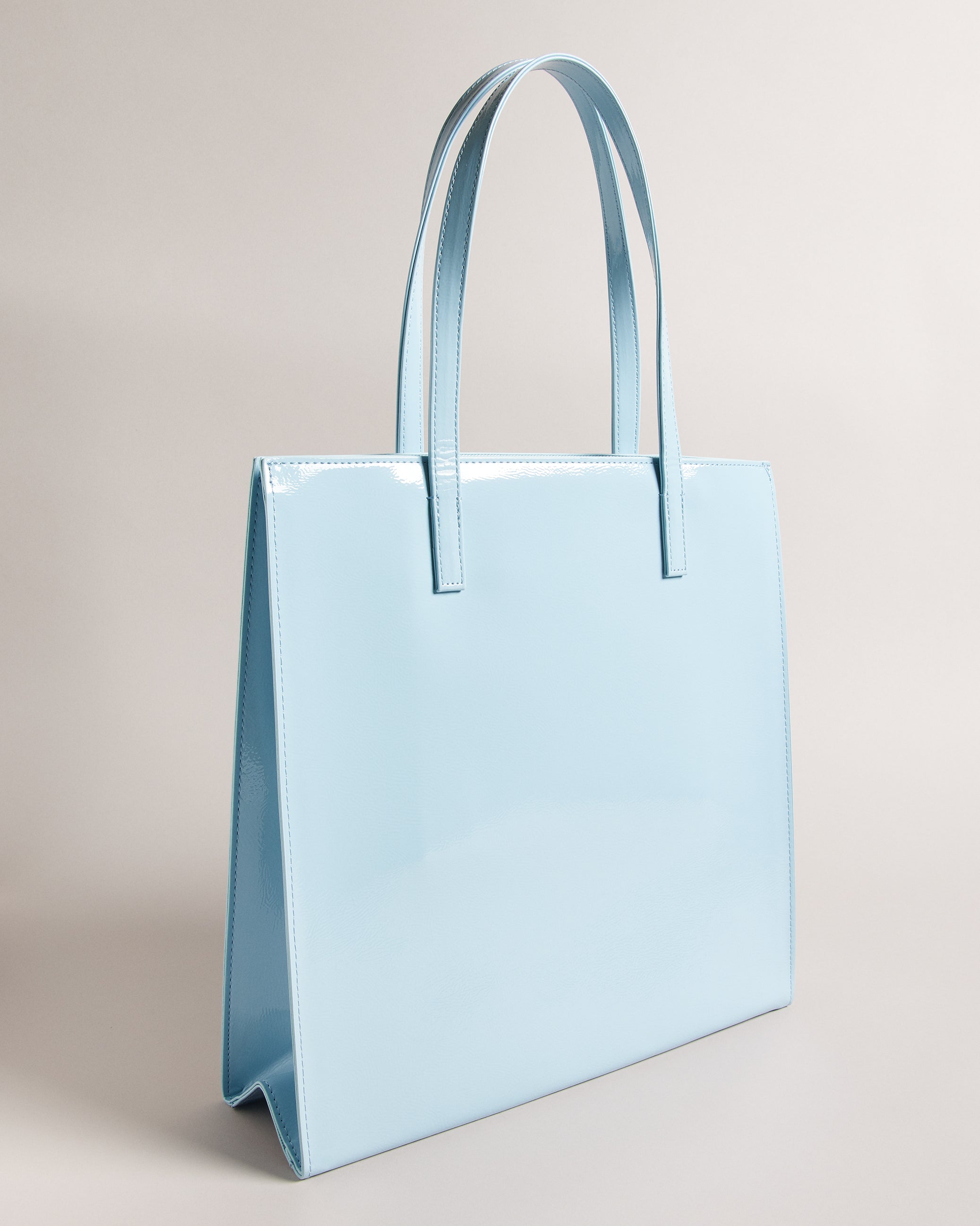 Women's CRINKON-Crinkle Large Icon Bag Lt-Blue Ted Baker South Africa Bellabags
