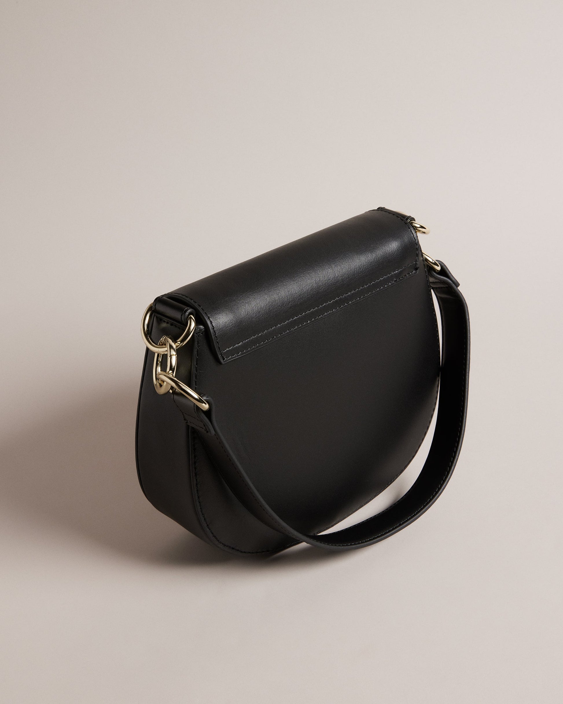 Women's Darcell-Branded Webbing Satchel Cross Body Jet-Black Ted Baker South Africa