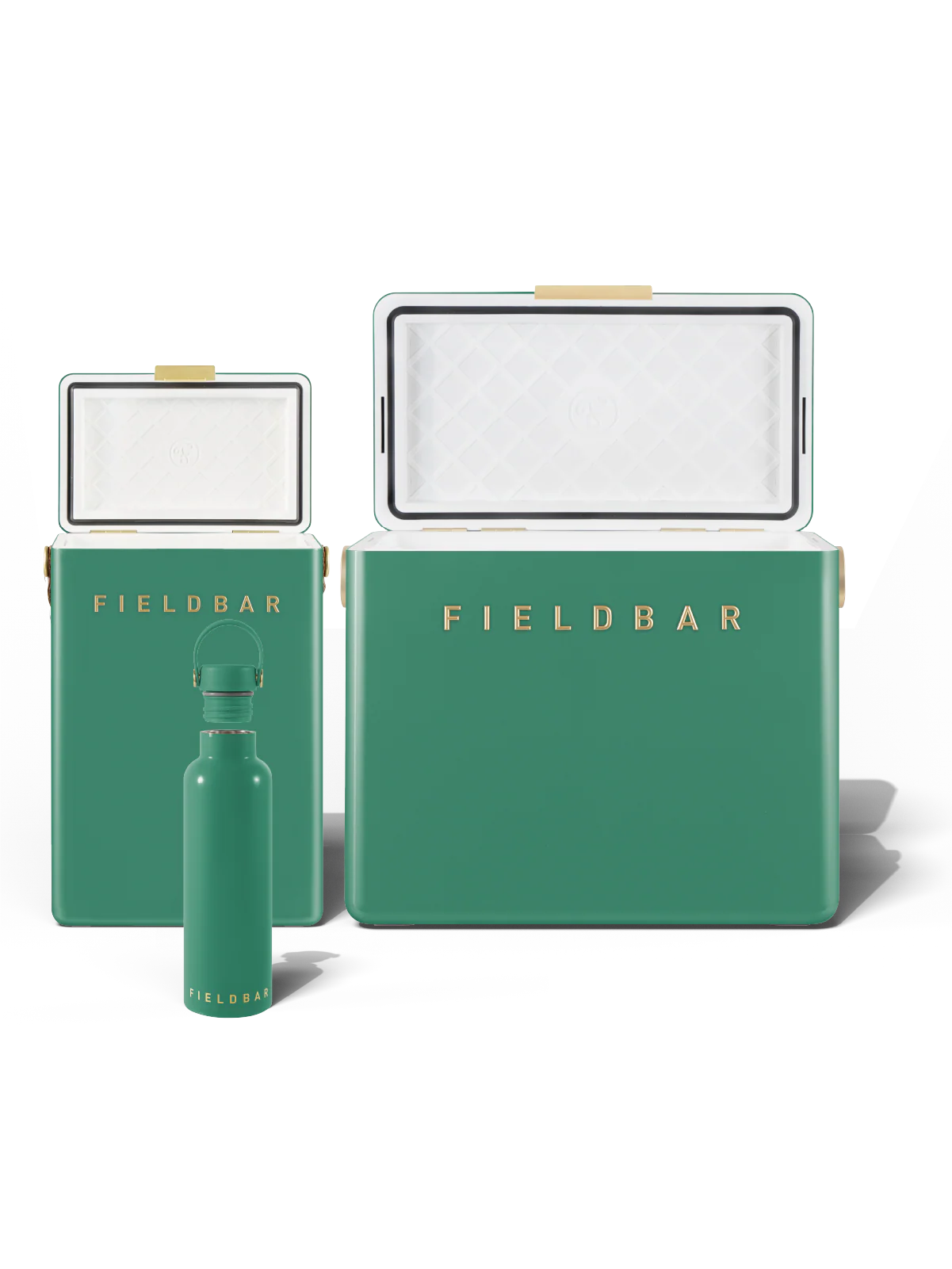 Cooler Box Set & Field Bottle / Parisian Green