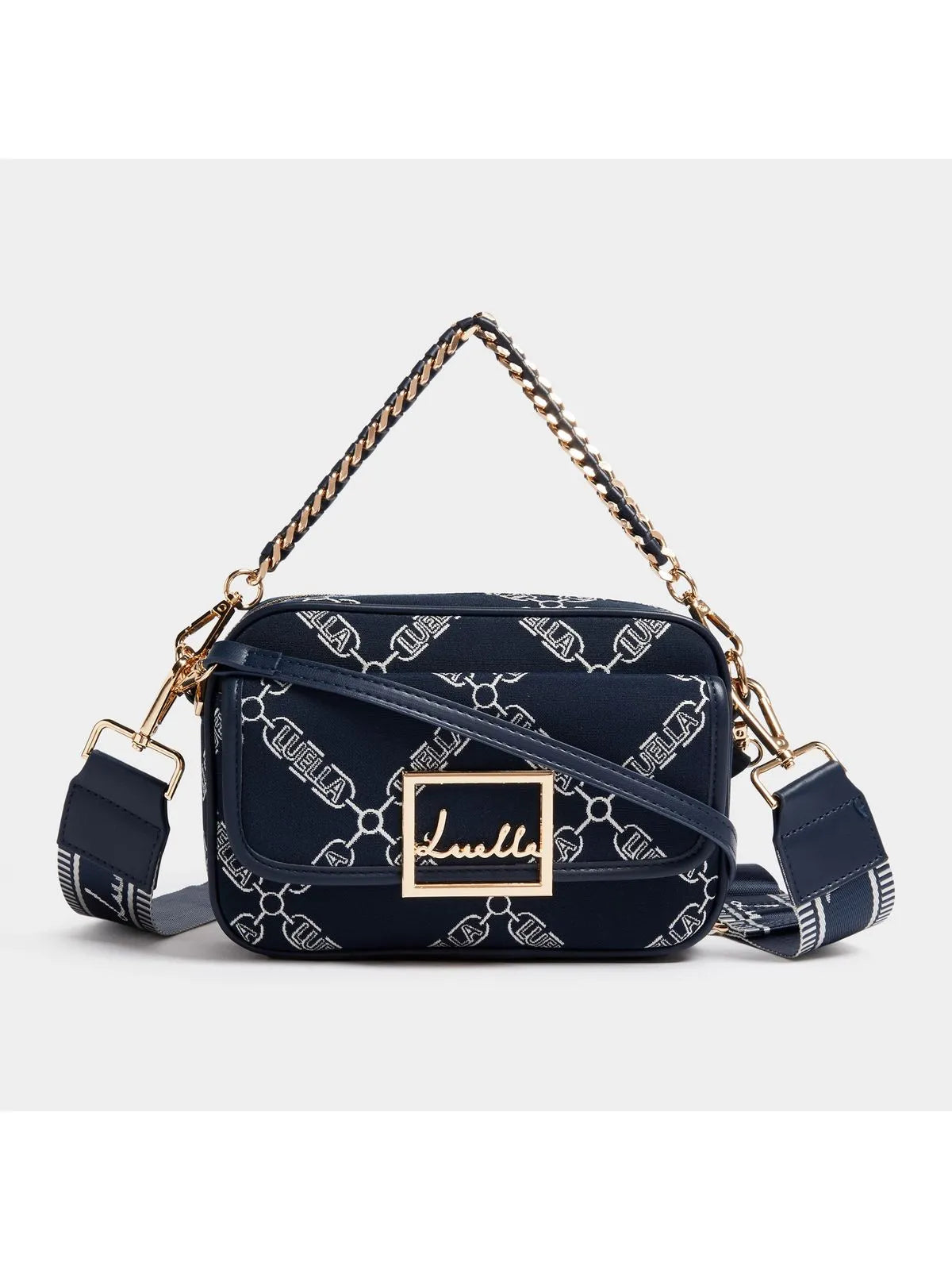 Jacquard Chain Logo Camera Bag - By Luella - Invoque