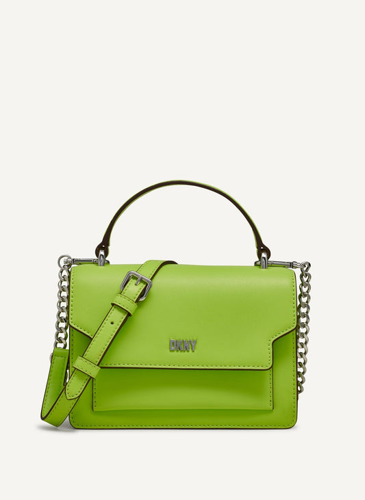 Millie Leather Top Handle Crossbody - By DKNY - Invoque