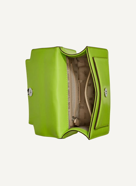 Millie Leather Top Handle Crossbody - Bellabags DKNY