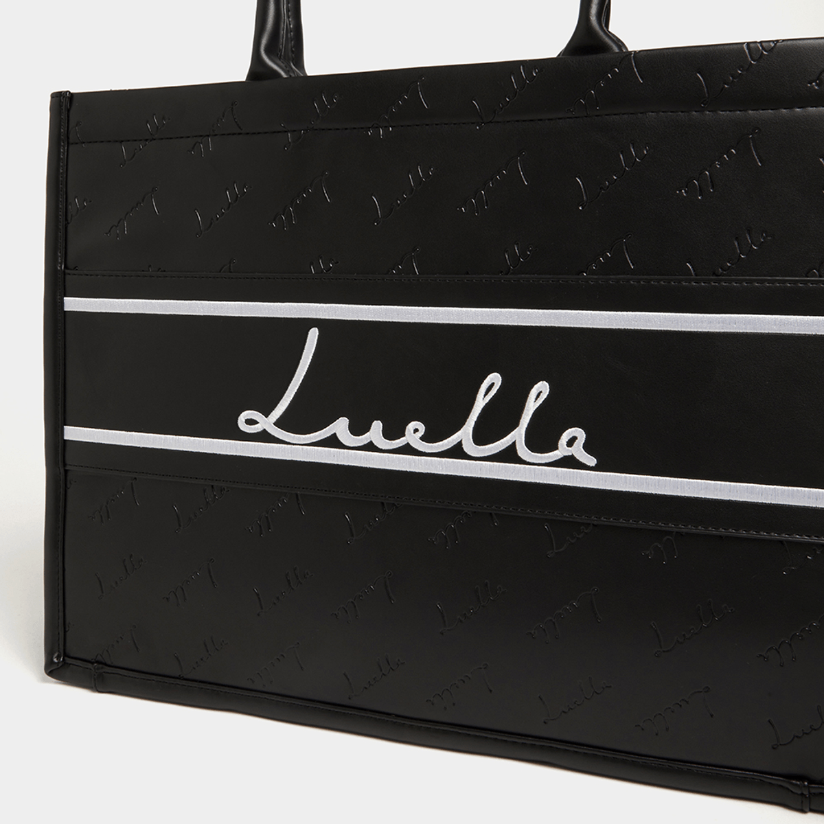 Embossed Branded Large Tote Bag - By Luella - Invoque