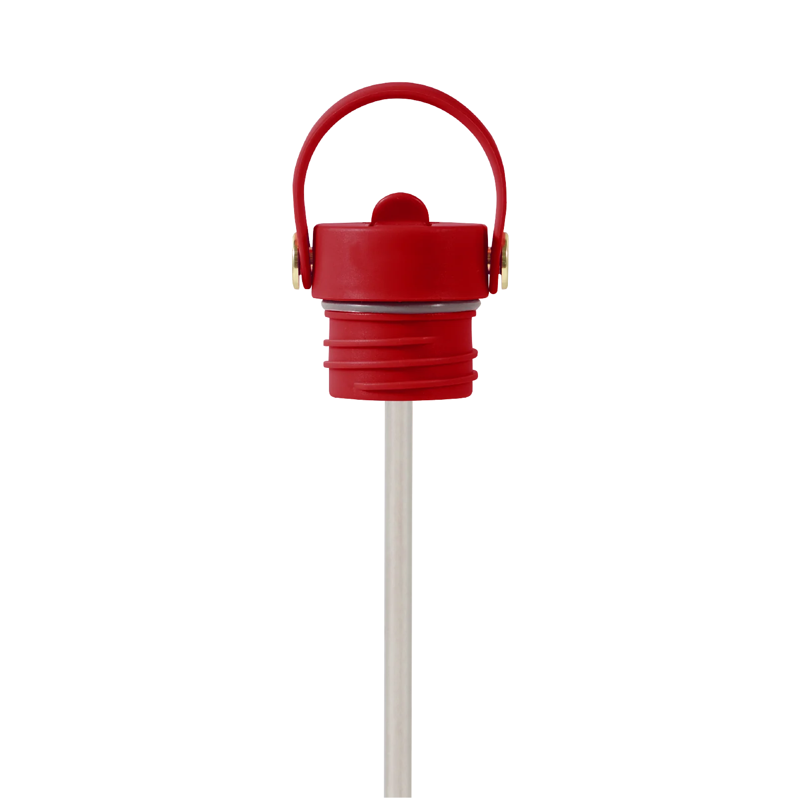 Field Bottle Sip Lid & Metal Straw / Lobster Red