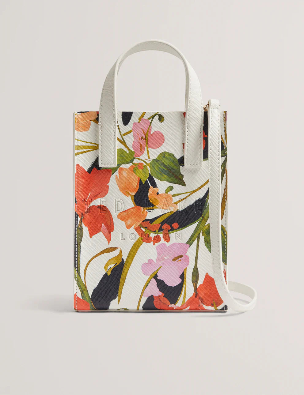 Women's FLOWEIA-Floral Printed Mini Icon Bag Ted Baker South Africa Bellabags