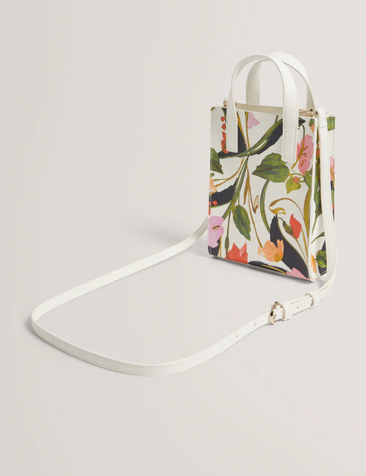 Women's FLOWEIA-Floral Printed Mini Icon Bag Ted Baker South Africa Bellabags