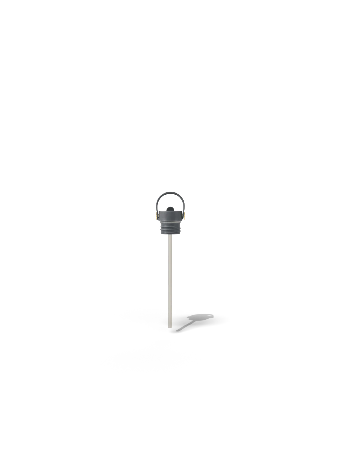 Field Bottle Sip Lid & Metal Straw / Oyster Grey