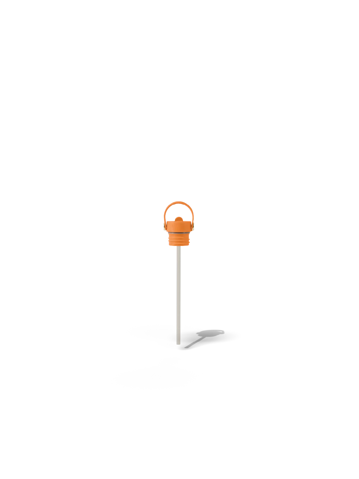 Field Bottle Sip Lid & Metal Straw / Orchard Orange