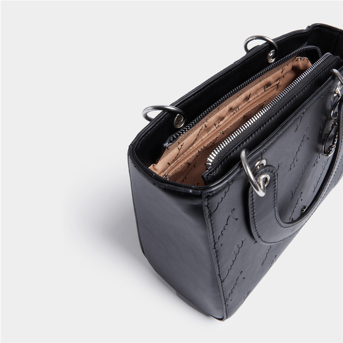 Embossed Branded Mini Tote Bag - By Luella - Invoque