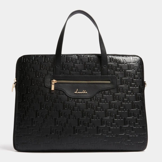 Embossed Laptop Bag - By Luella - Invoque