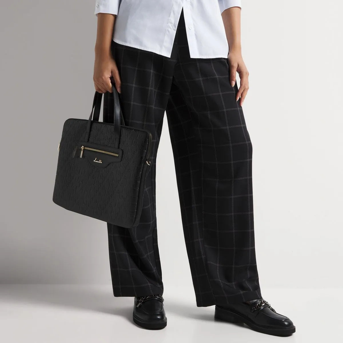 Embossed Laptop Bag - By Luella - Invoque