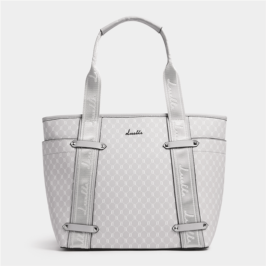 Logo Webbing Strap Side Pocket Shopper - By Luella - Invoque