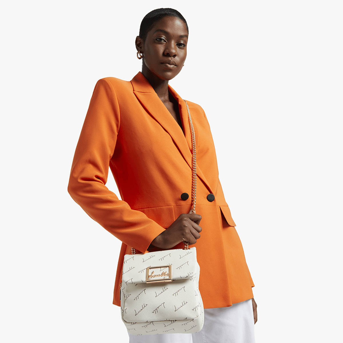 Monogram Multiway Strap Mini Backpack - By Luella - Invoque