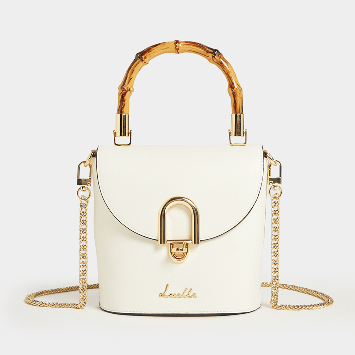 Bamboo Handle Mini Bag - By Luella - Invoque