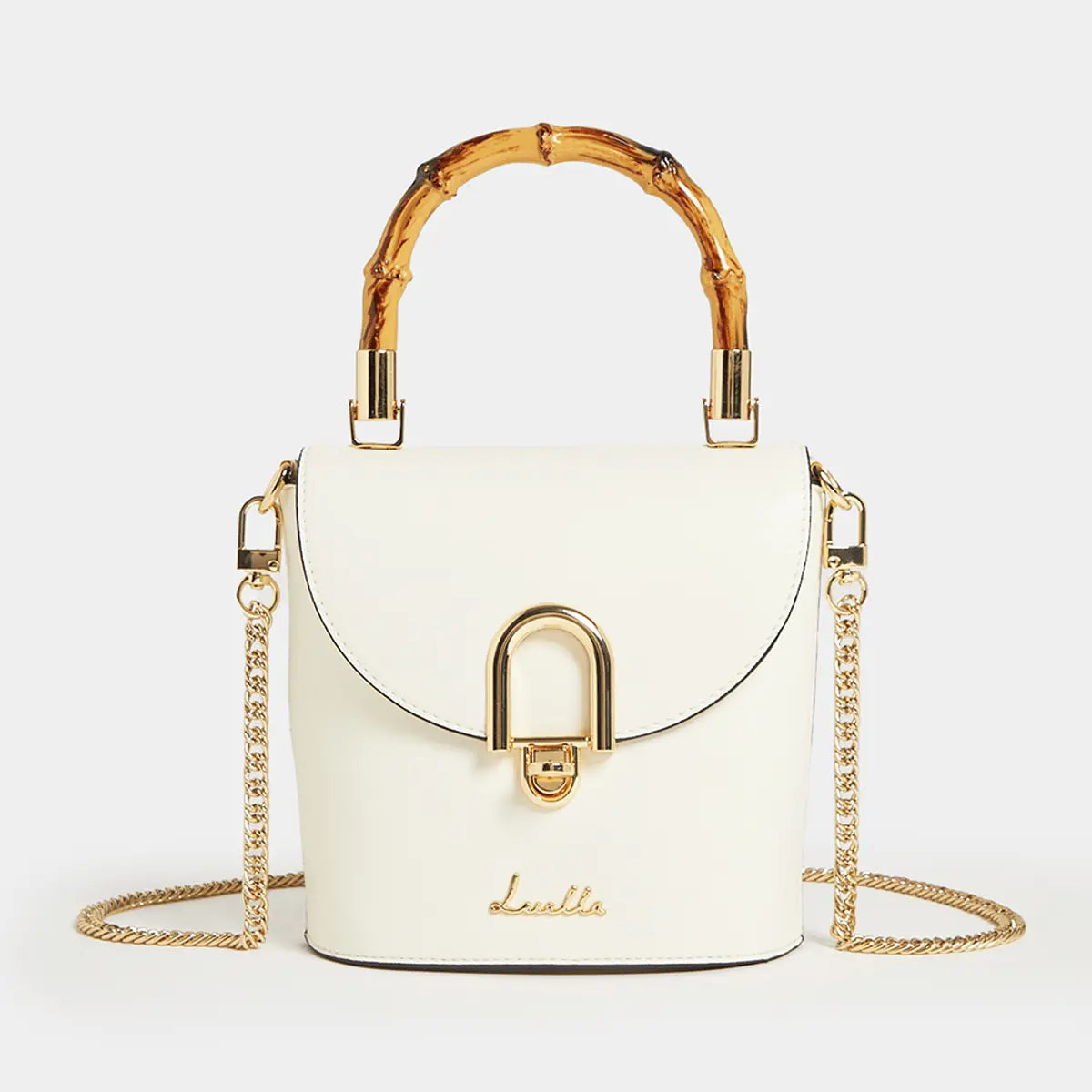 Bamboo Handle Mini Bag - Bellabags Luella