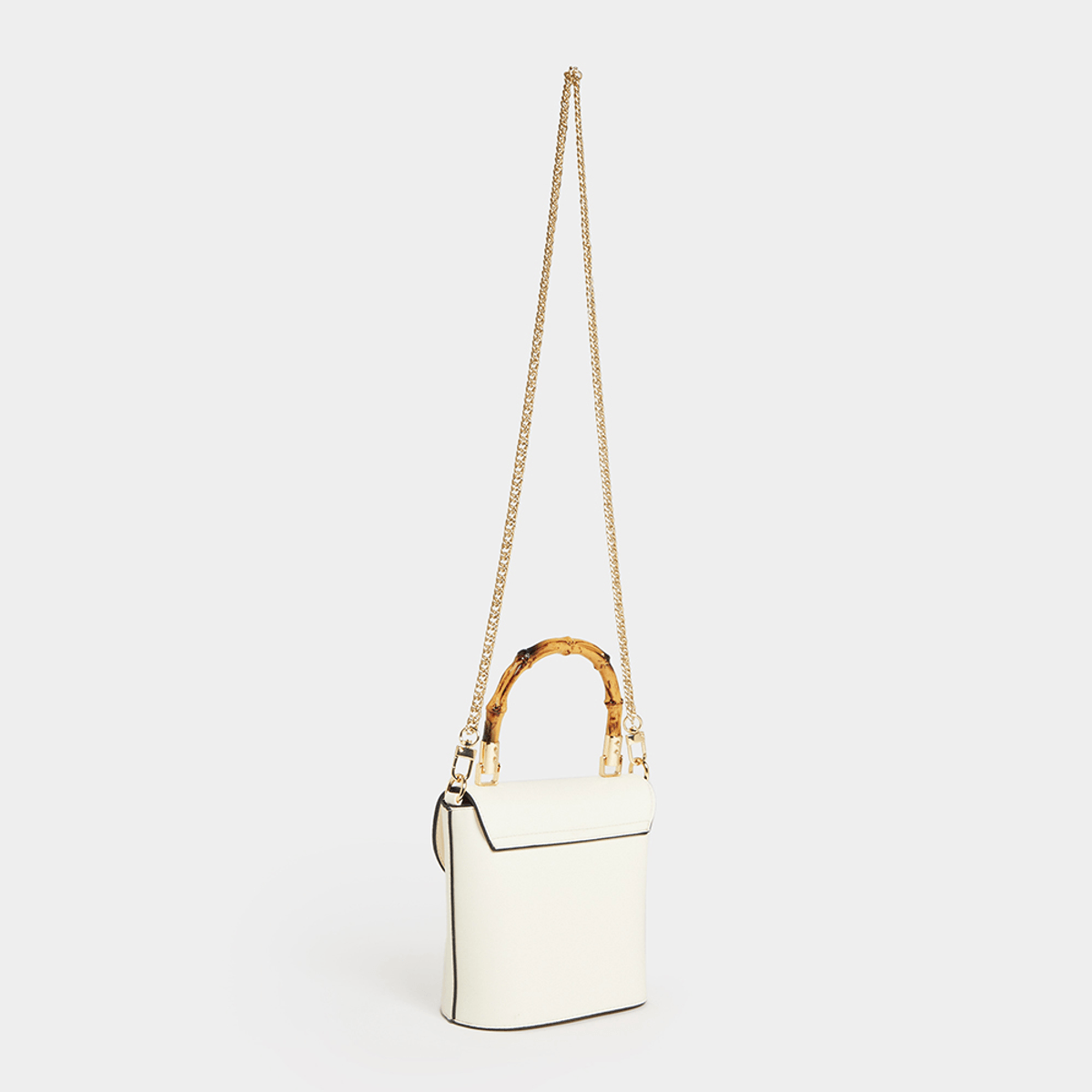 Bamboo Handle Mini Bag - By Luella - Invoque