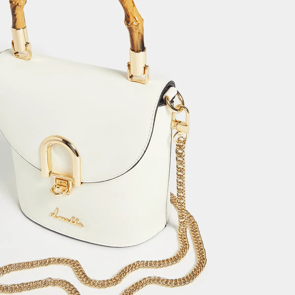 Bamboo Handle Mini Bag - Bellabags Luella